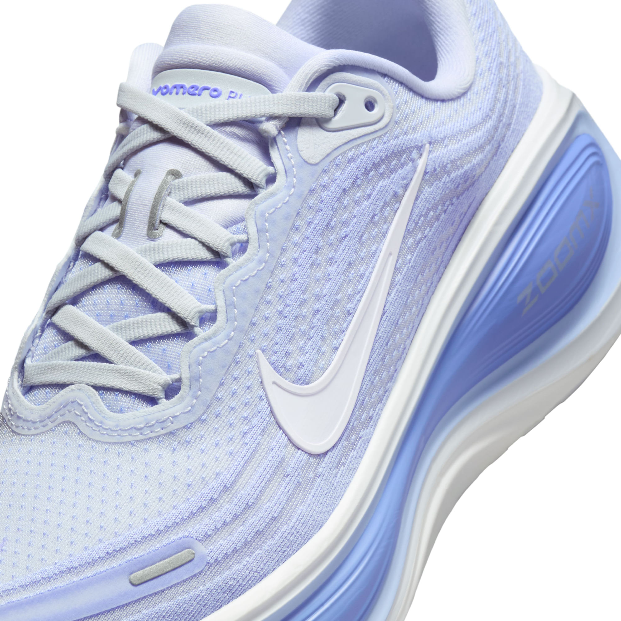 Nike W Nike Vomero Plus Tenis gris de mujer para correr