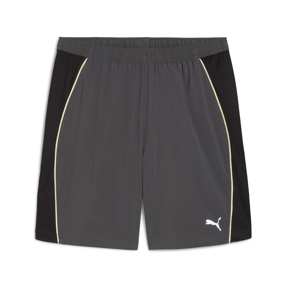 Puma Run Velocity 7 Short Pantaloneta gris de hombre para correr