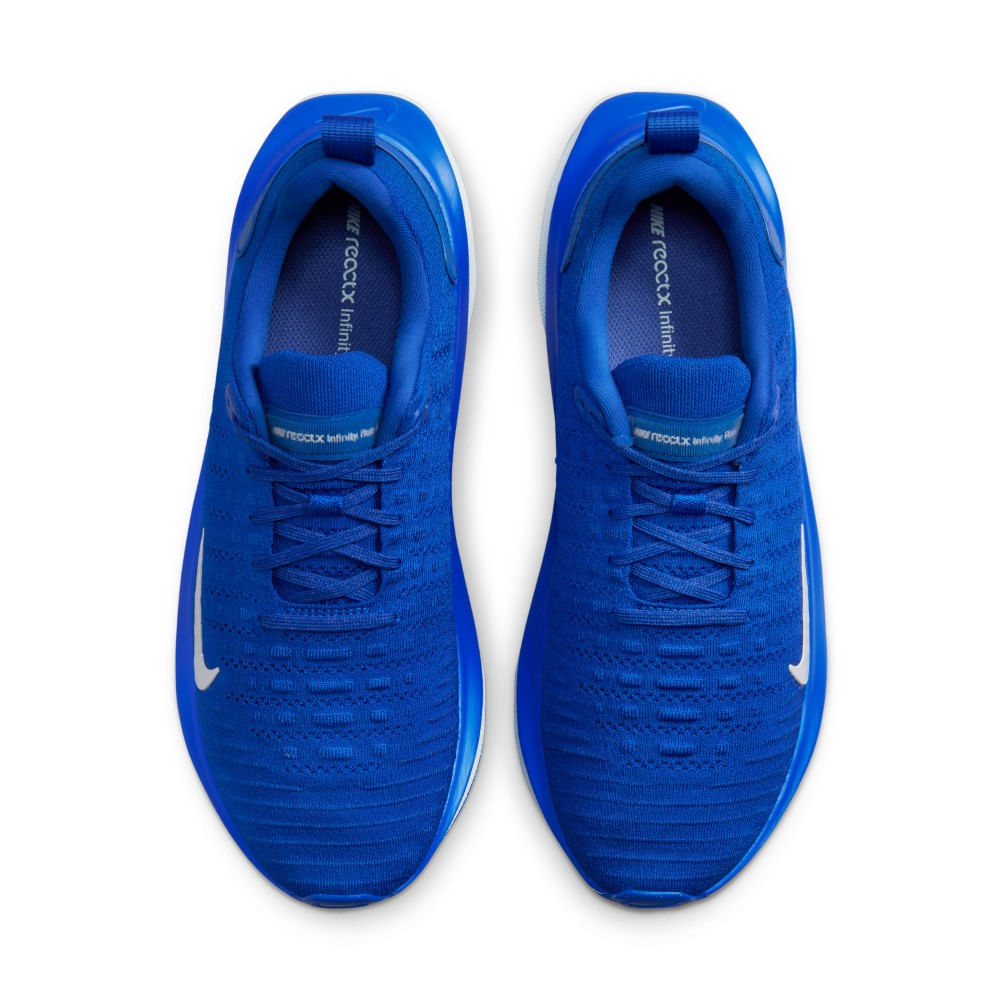 Nike Reactx Infinity Run 4 Tenis azul de hombre para correr
