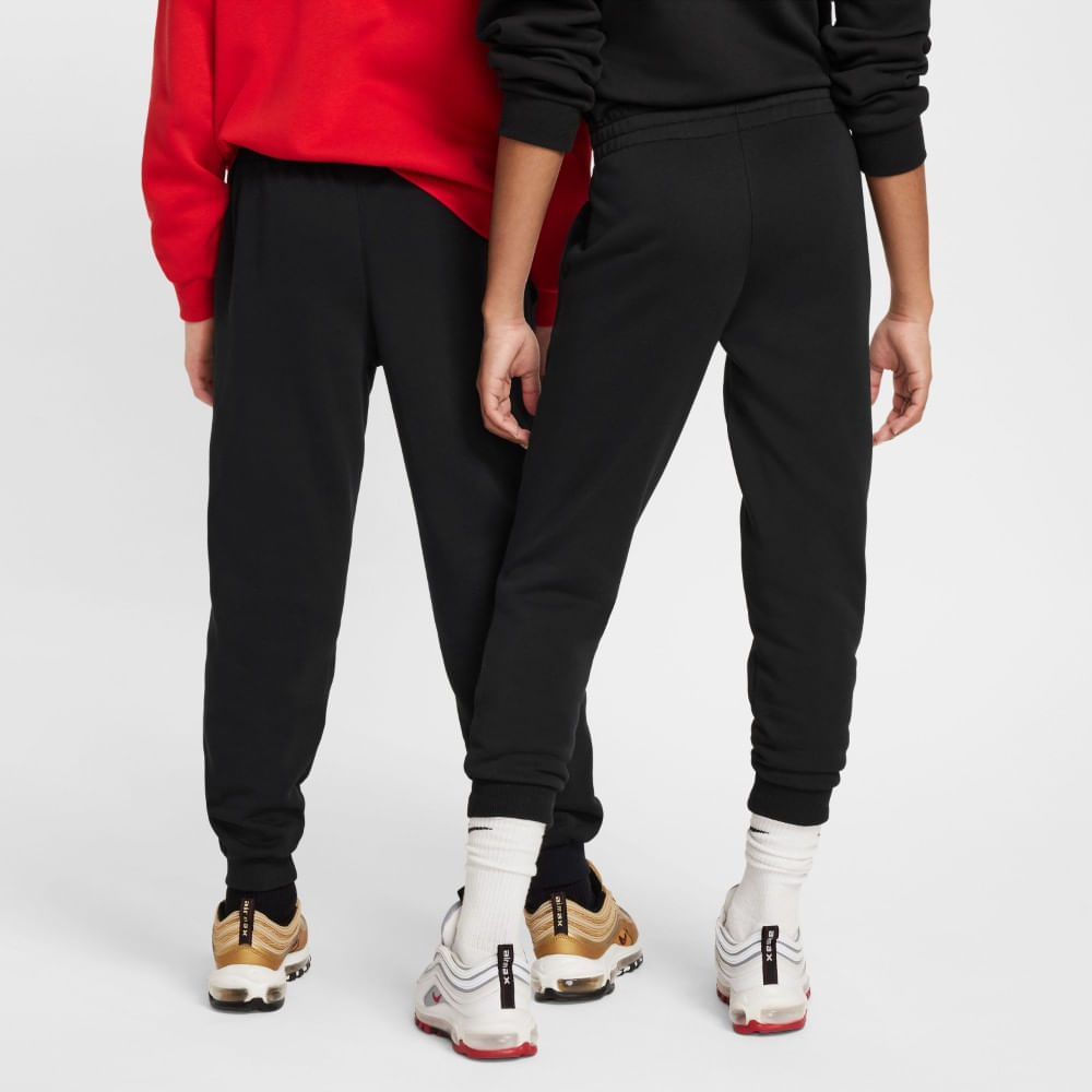 Nike K Nsw Club Ft Jggr Lbr Pantalón blanco de niño lifestyle