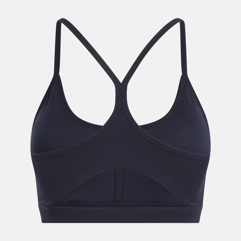 Reebok Kendal Core Strappy Bra Top azul de mujer para entrenamiento