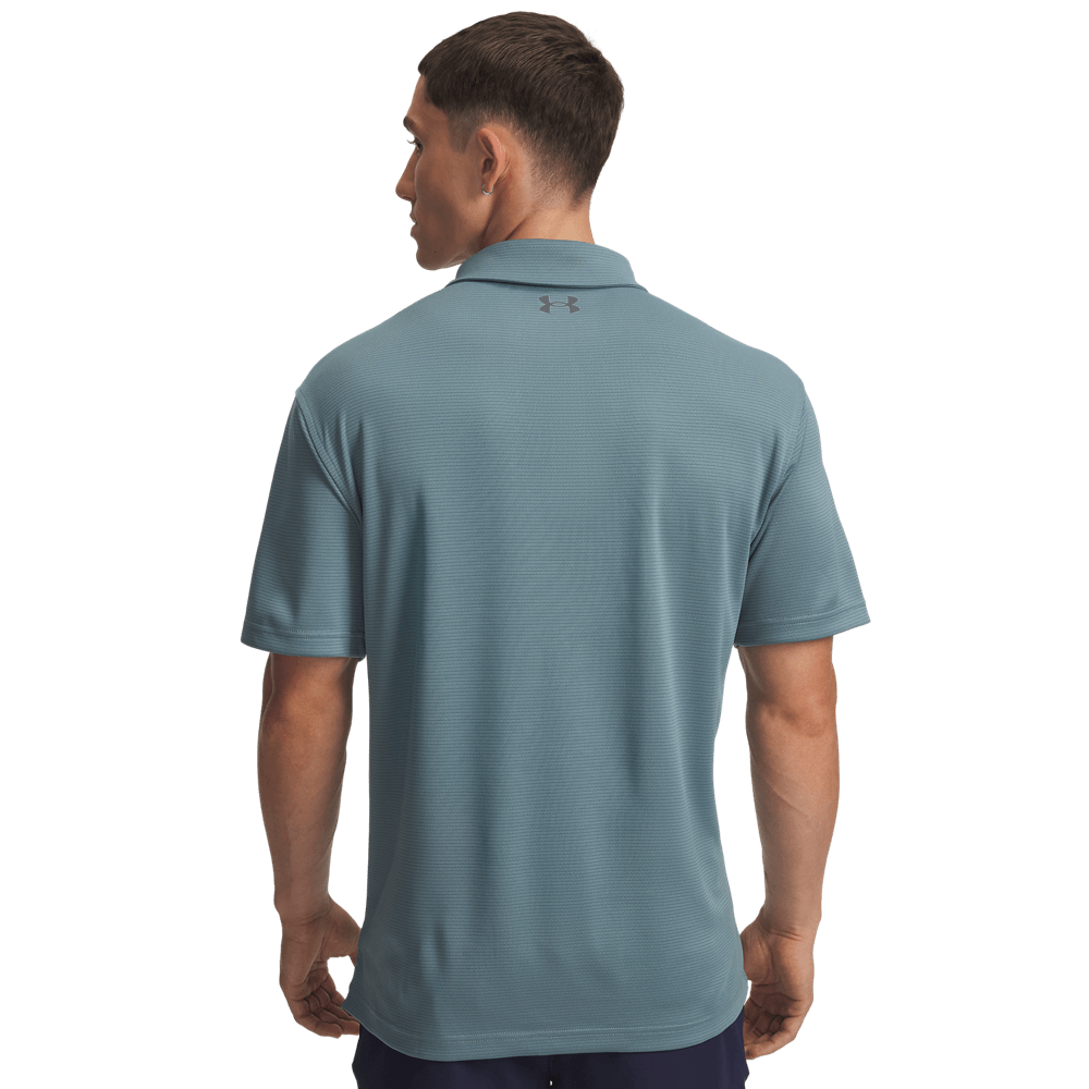 UA H Polo Polo azul de hombre para golf