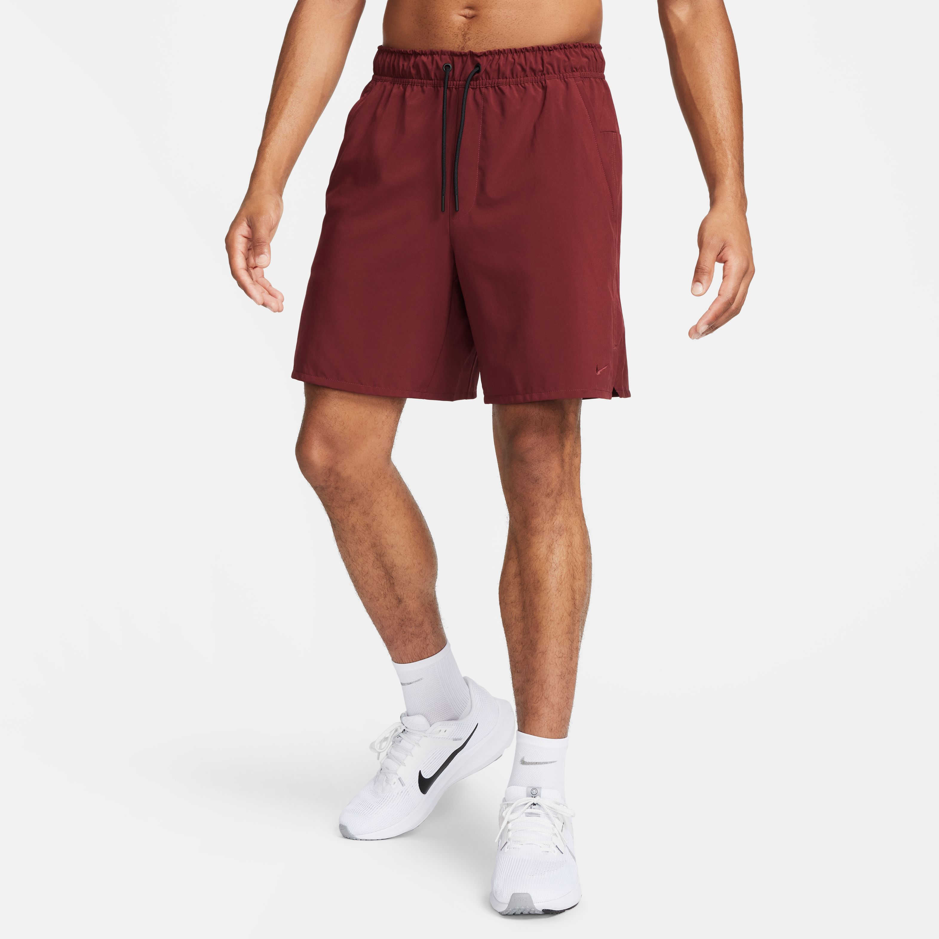Nike Df Unlimited Wvn 7In Ul Pantaloneta rojo de hombre para entrenamiento