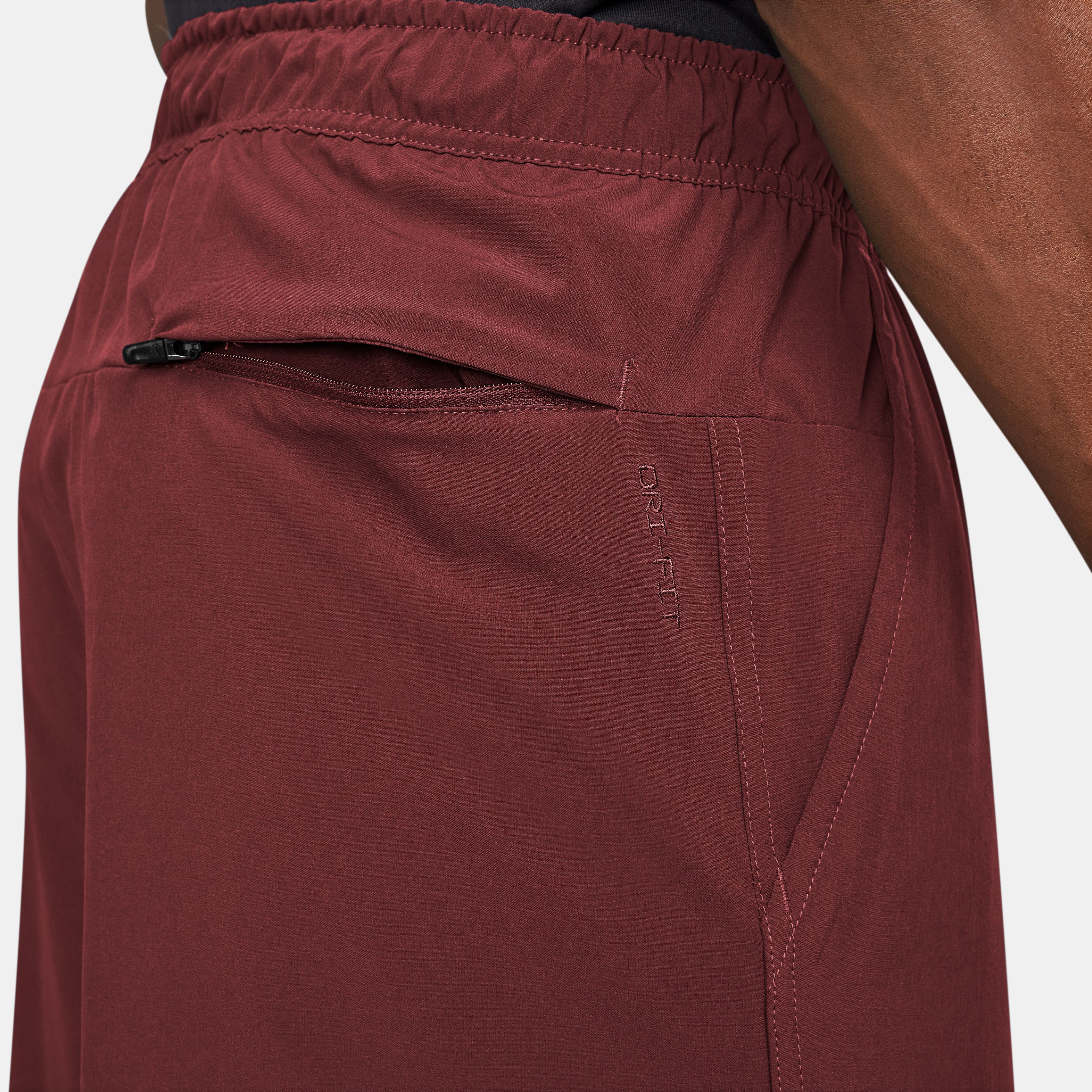 Nike Df Unlimited Wvn 7In Ul Pantaloneta rojo de hombre para entrenamiento