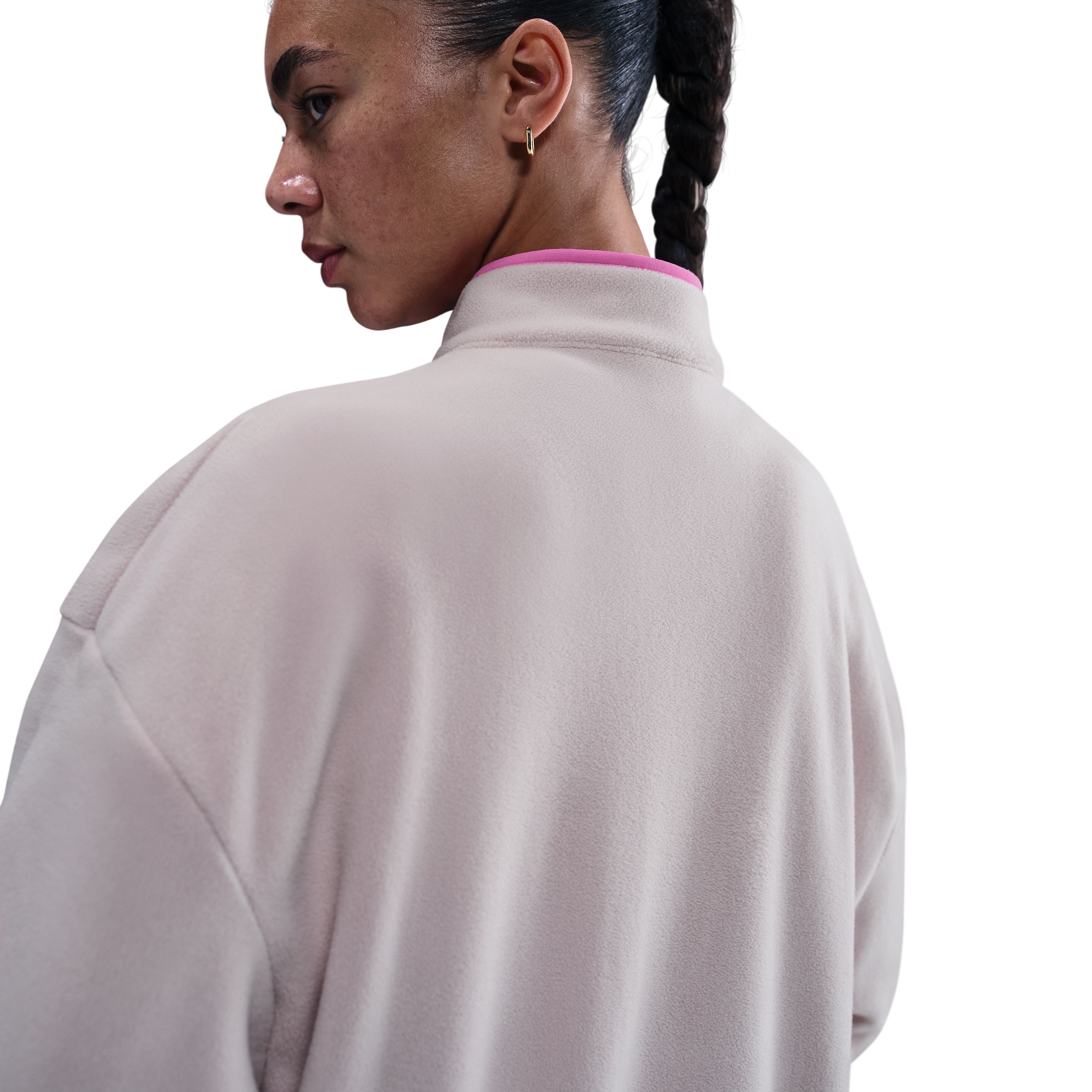 Nike W Nsw Club Flc Lse Czy Trk Jkt Chaqueta rojo de mujer lifestyle