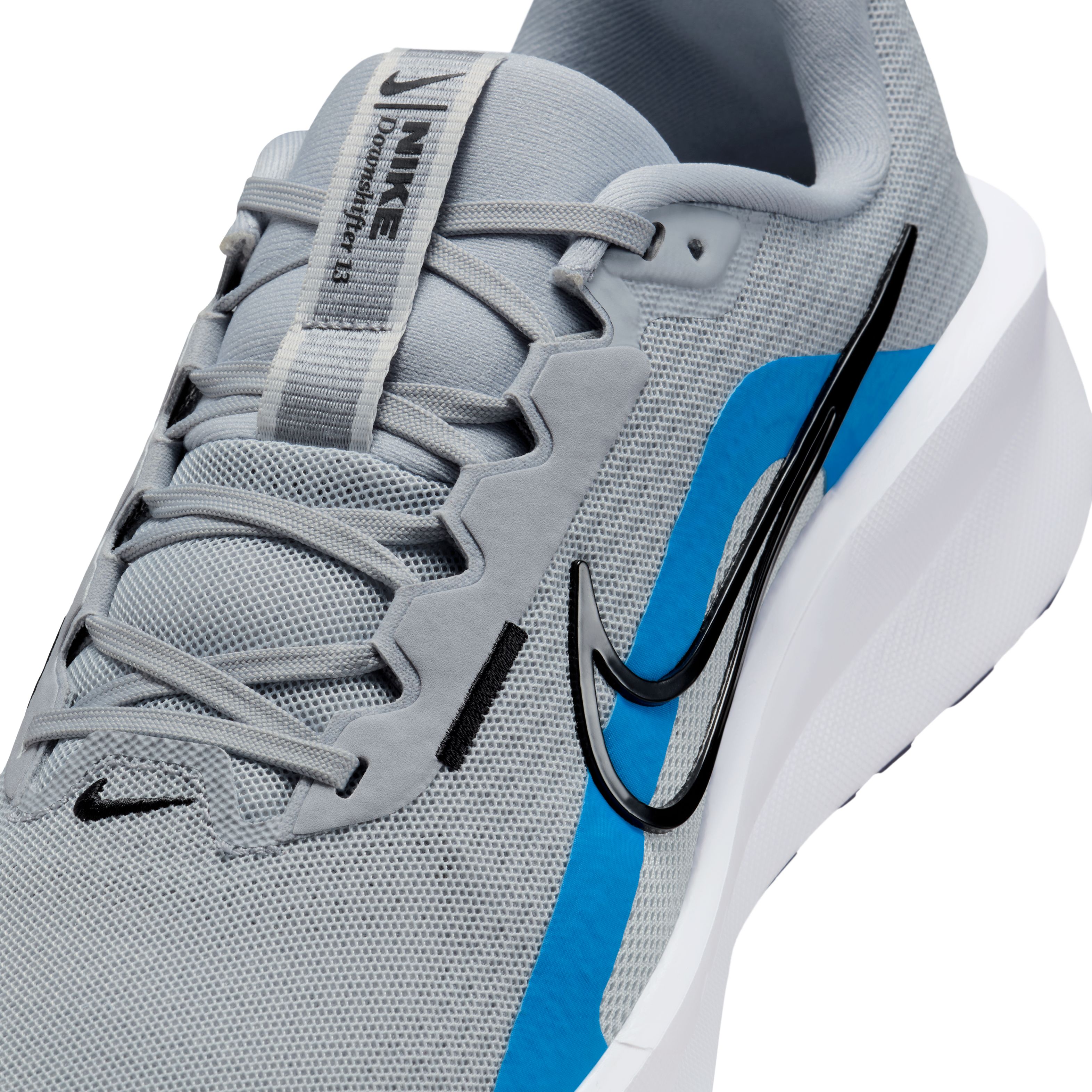 Nike Downshifter 13 Tenis gris de hombre para correr