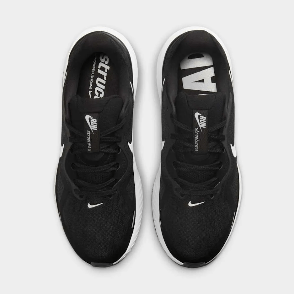 Nike Structure 26 Tenis negro de hombre para correr