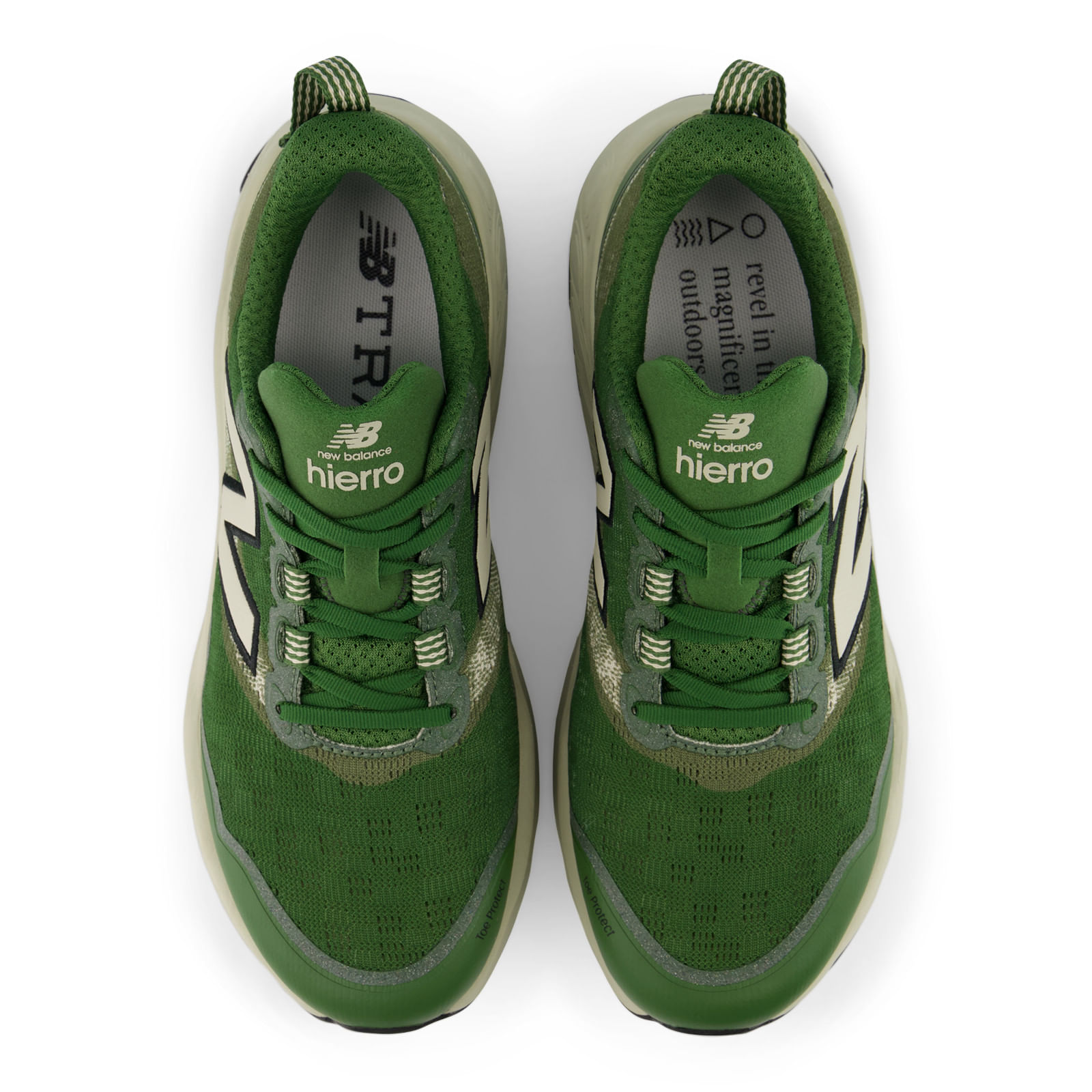 New Balance Fresh Foam X Hierro V9 Tenis verde de hombre para correr