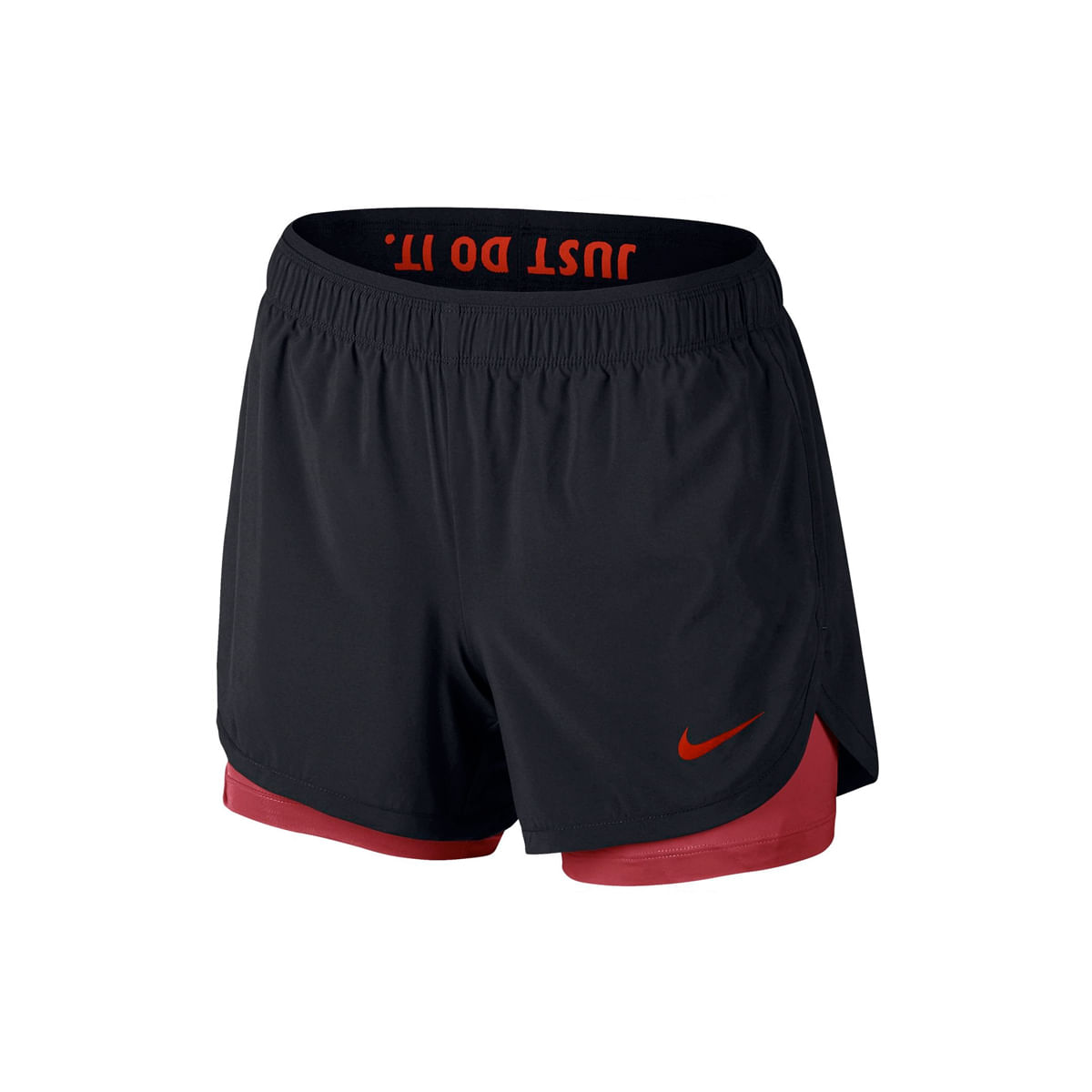 Nike W Nk Flx Short 2In1 Pantaloneta negro de mujer para entrenamiento