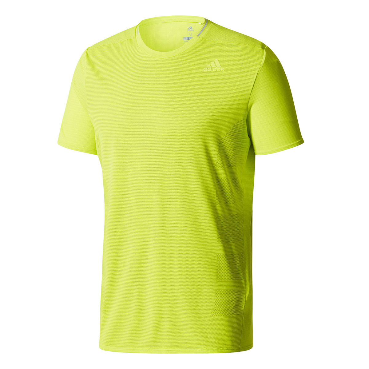 Adidas Sn Ss Tee M Camiseta Manga Corta verde de hombre para correr
