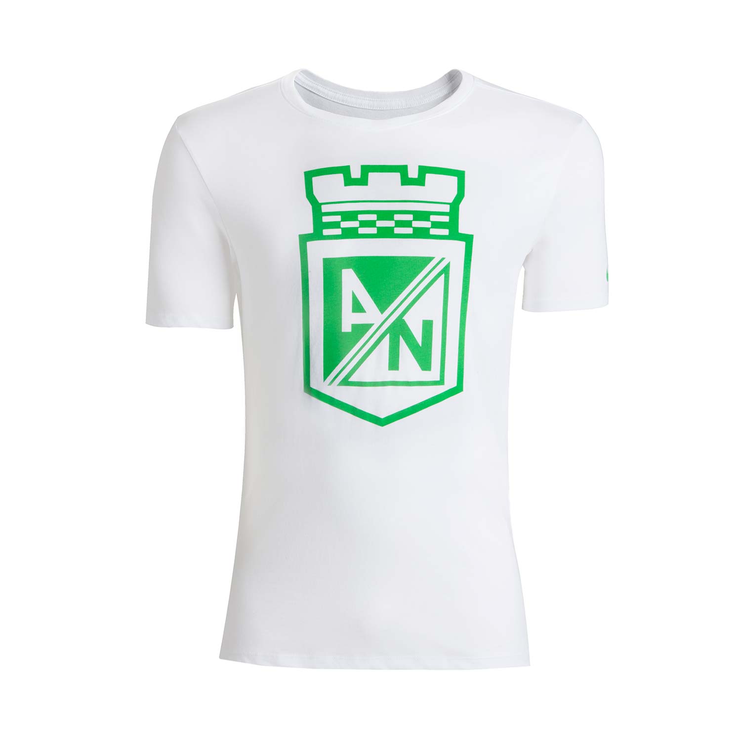 Nike An M Nk Tee Crest Camiseta Manga Corta blanco de hombre para futbol