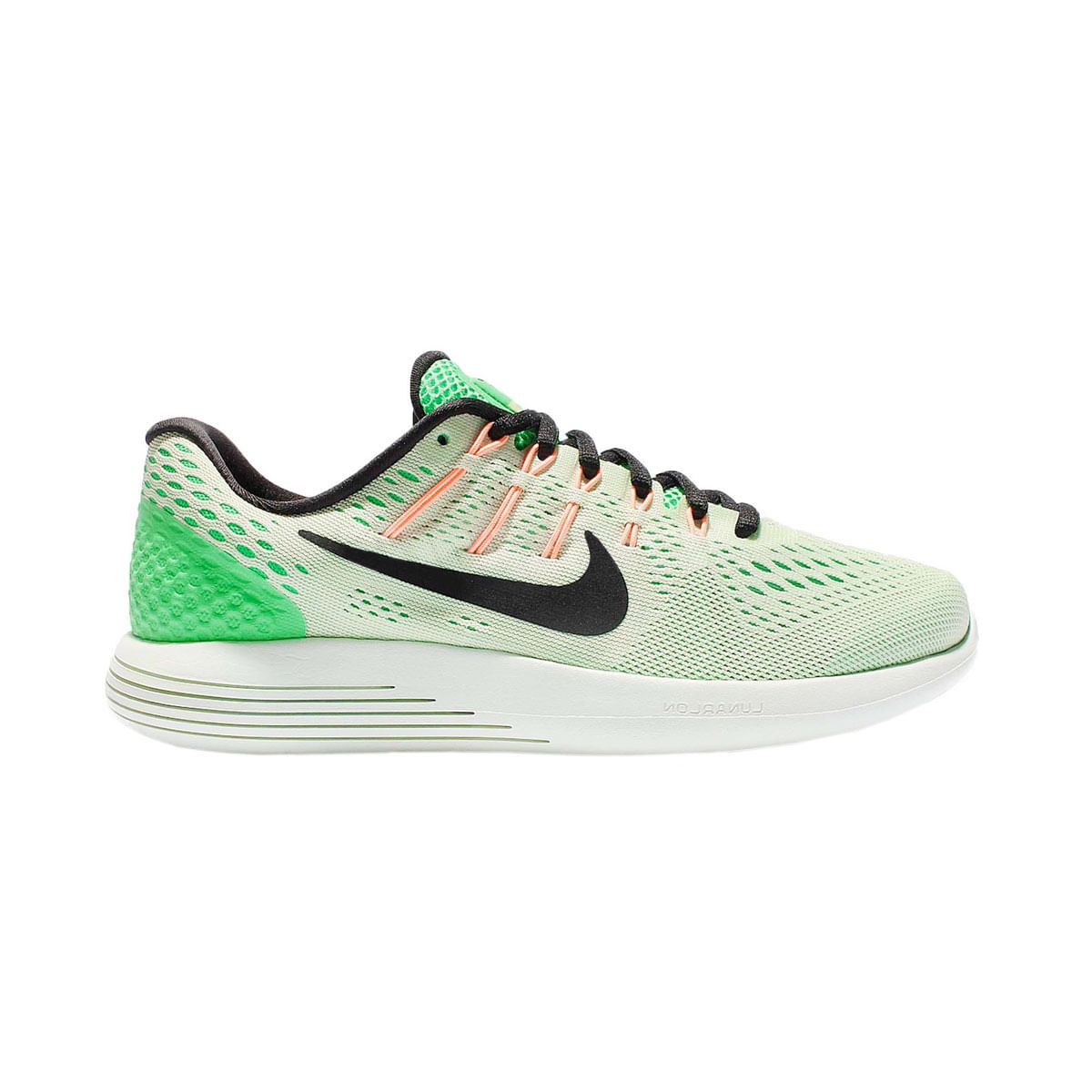 Nike Wmns Nike Lunarglide 8 Tenis verde de mujer para correr
