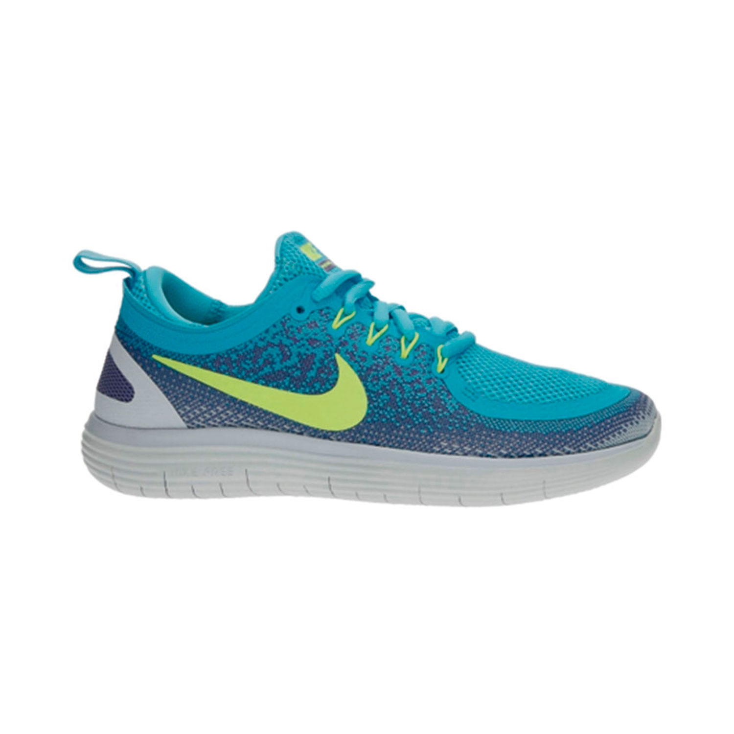 Nike Wmns Nike Free Rn Distance 2 Tenis azul de mujer para correr