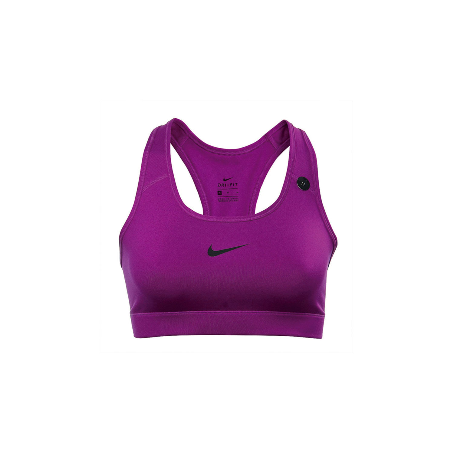 Nike W Nk Victory Compression Bra Top morado de mujer para entrenamiento