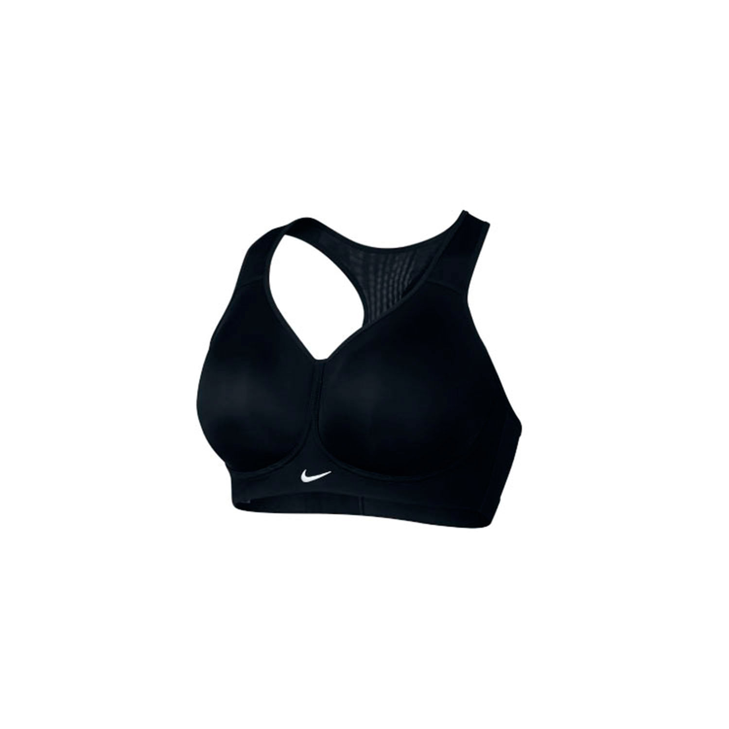 Nike New Nike Pro Rival Bra Top negro de mujer para entrenamiento