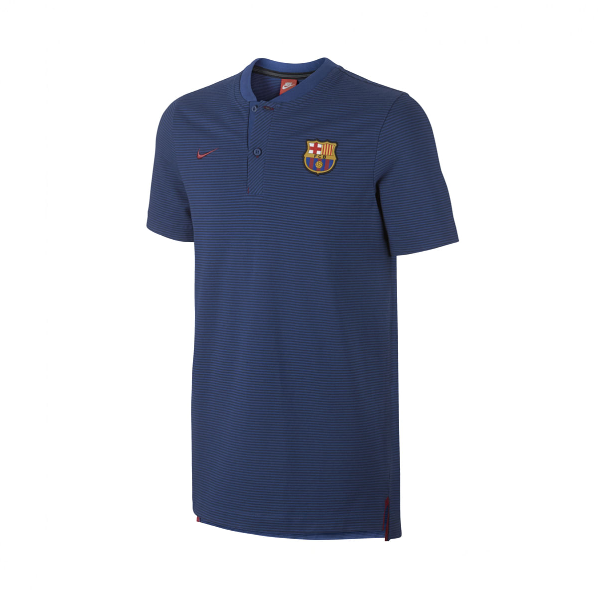 Nike Fcb M Nsw Modern Gsp Aut Polo azul de hombre para futbol