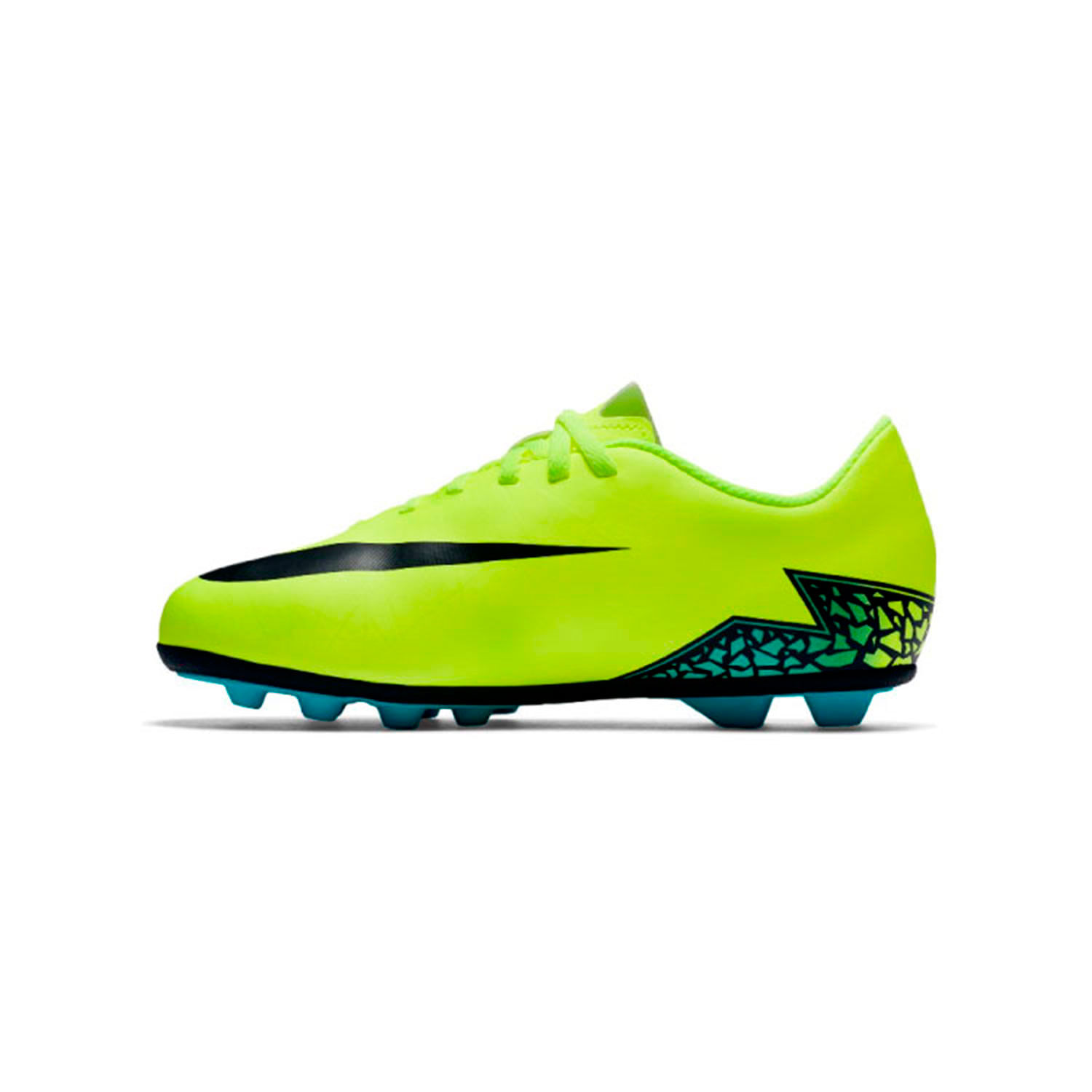 Nike Jr Hypervenom Phade Ii Fg-R Guayos amarillo de niño para futbol