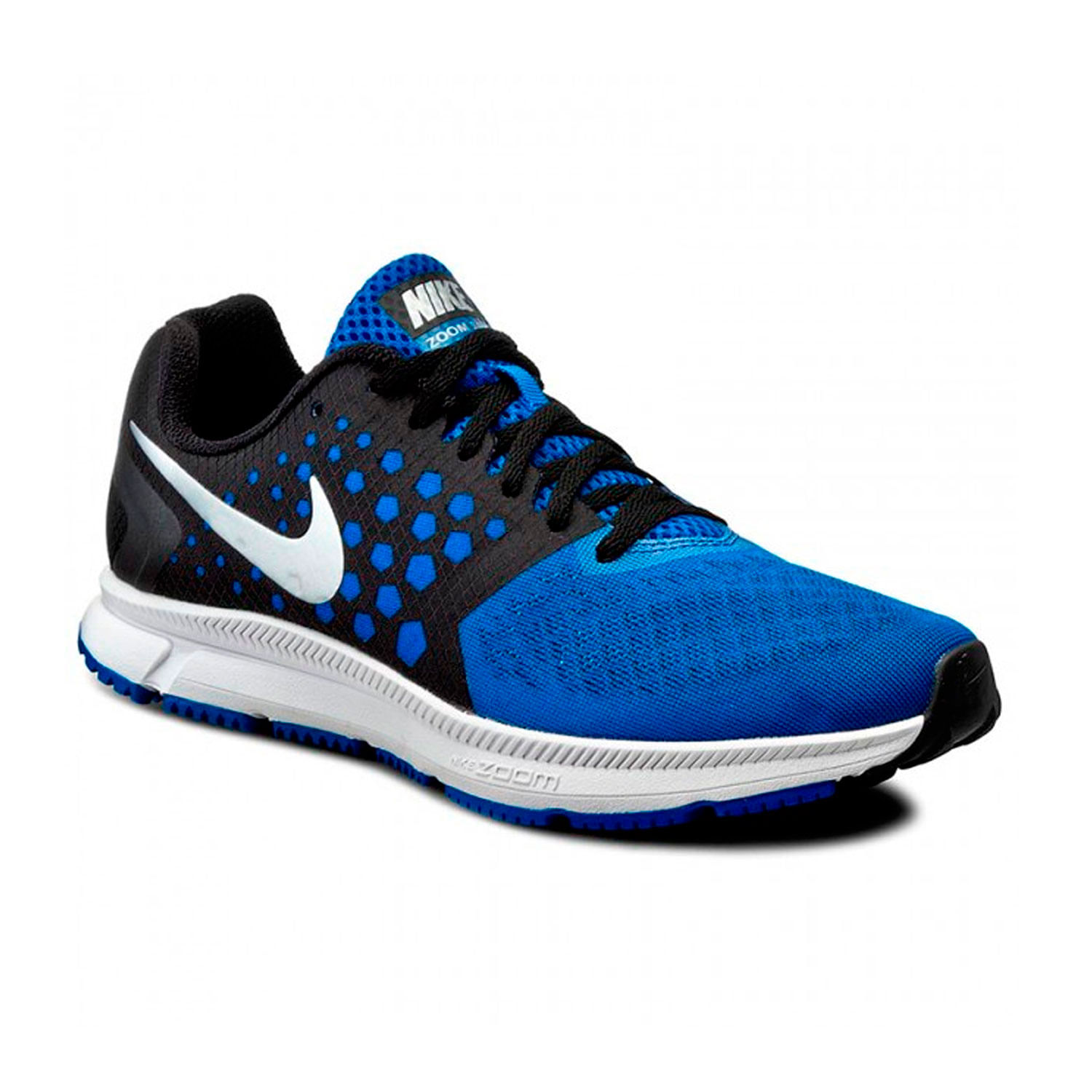 Nike Zoom Span Tenis negro de hombre para correr