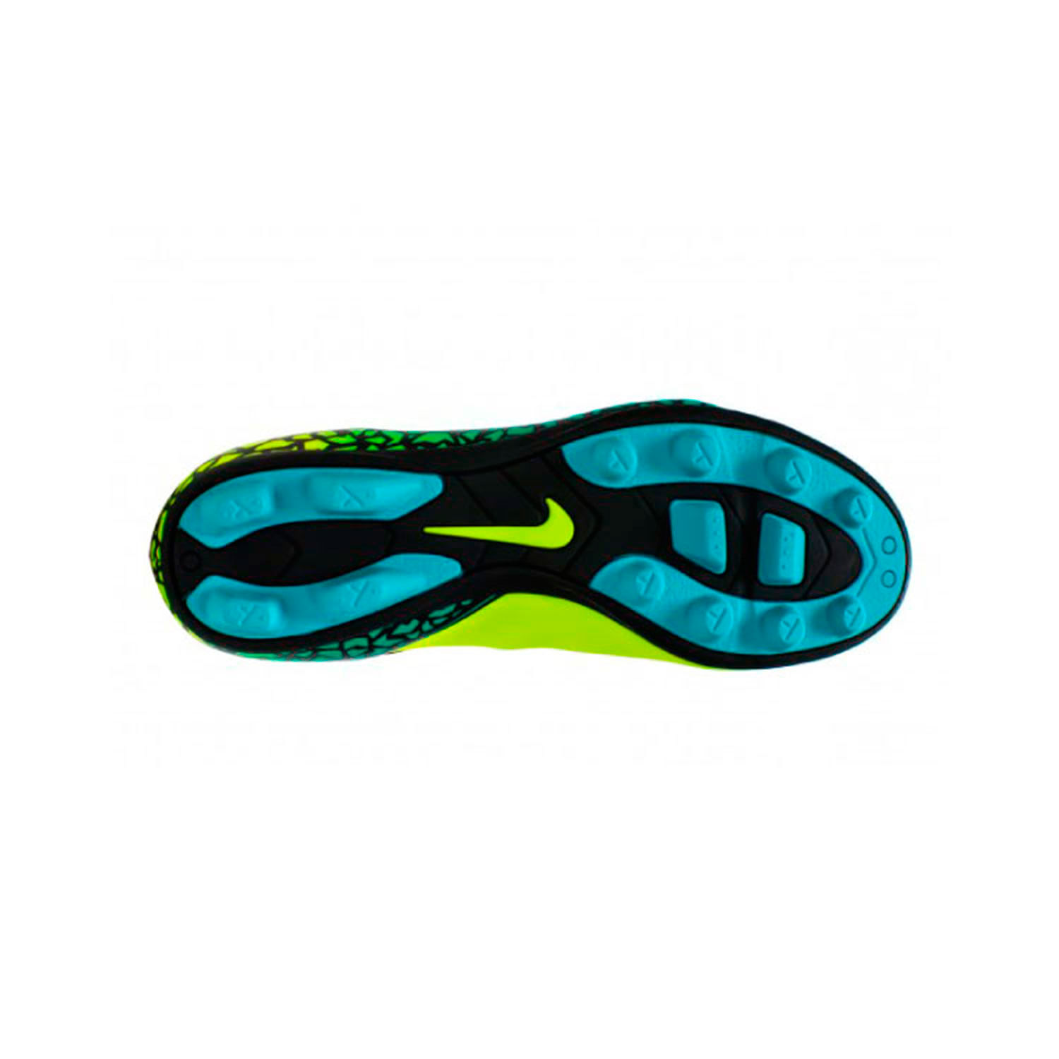 Nike Jr Hypervenom Phade Ii Fg-R Guayos amarillo de niño para futbol