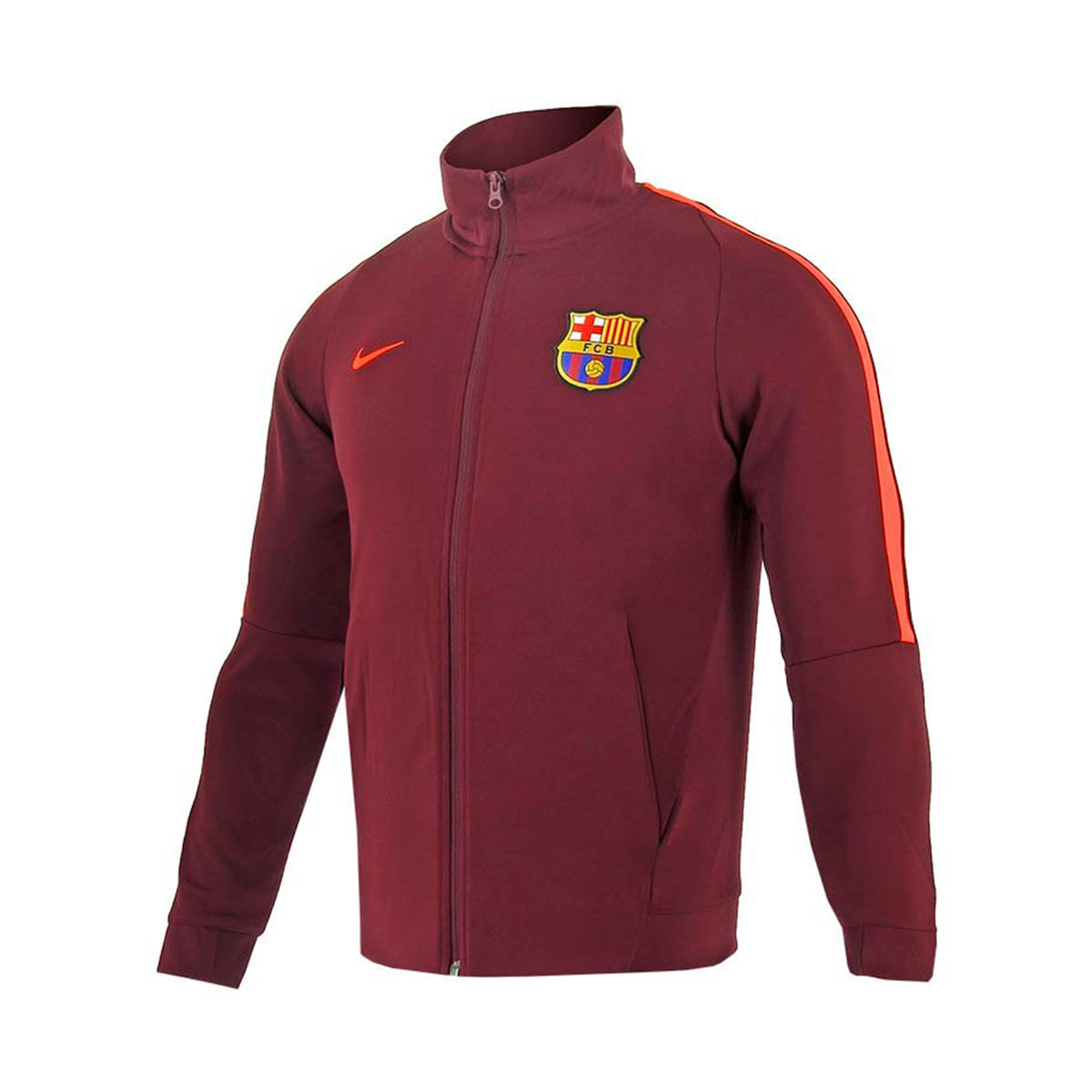 Nike Fcb M Nsw Jkt Fran Aut Cup Chaqueta rojo de hombre para futbol