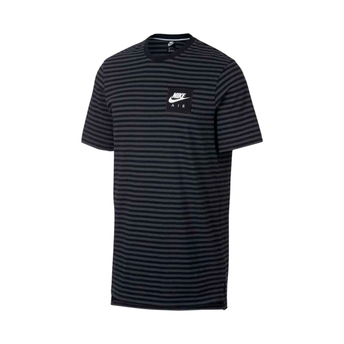 Nike M Nsw Nike Air Top Ss Knt Camiseta Manga Corta gris de hombre lifestyle