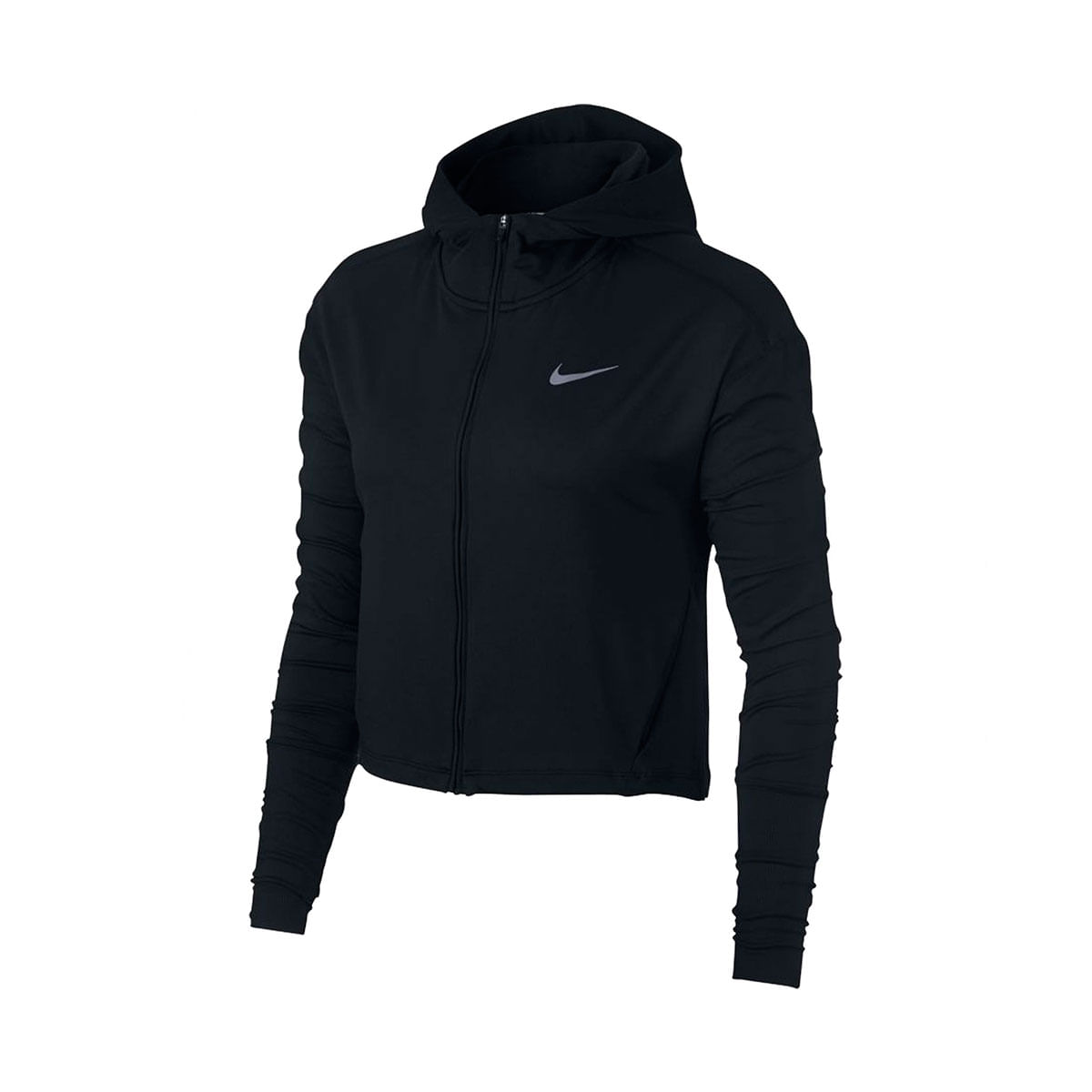 Nike W Nk Elmnt Fz Hoodie Chaqueta negro de mujer para correr