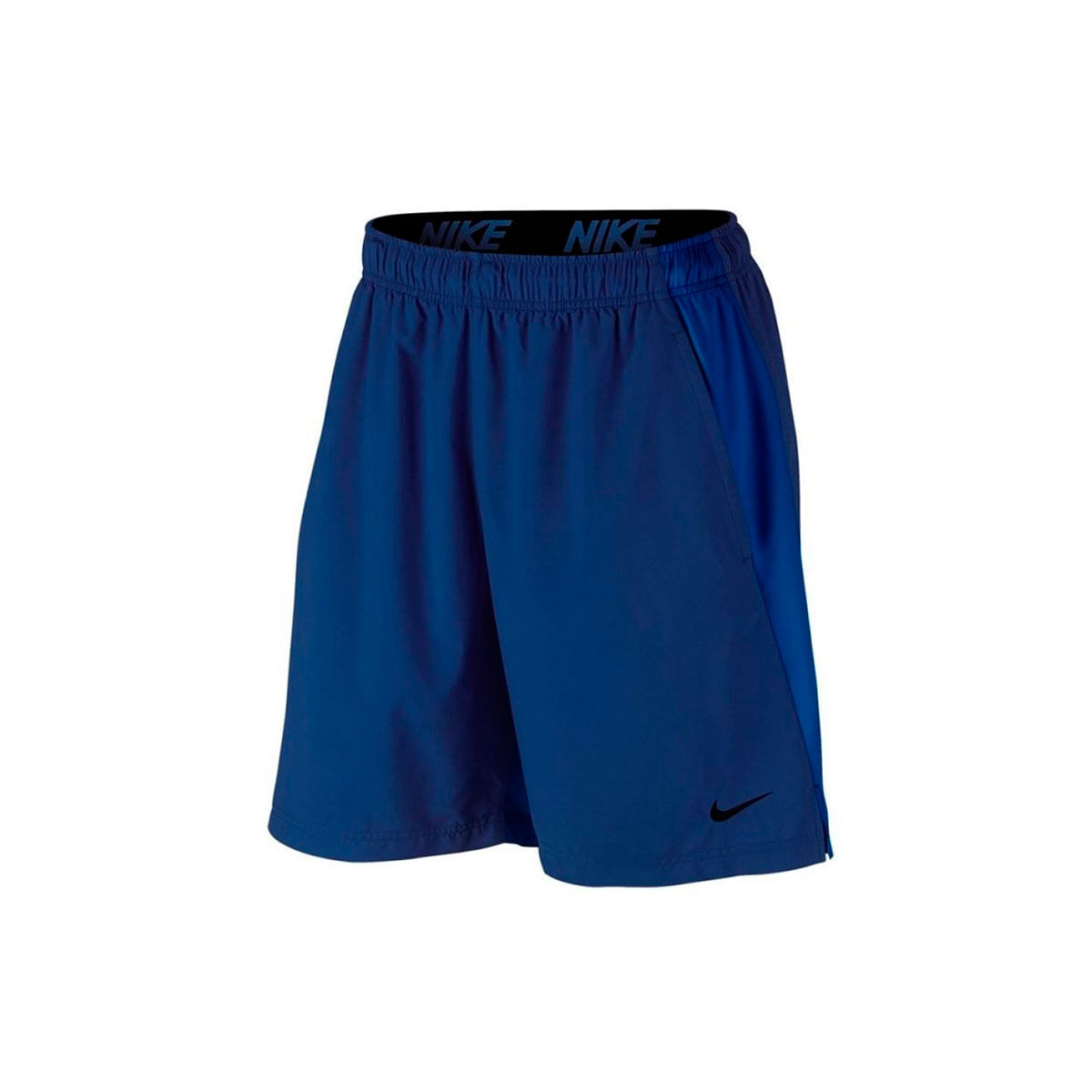 Nike M Nk Flx Short Woven Pantaloneta azul de hombre para entrenamiento