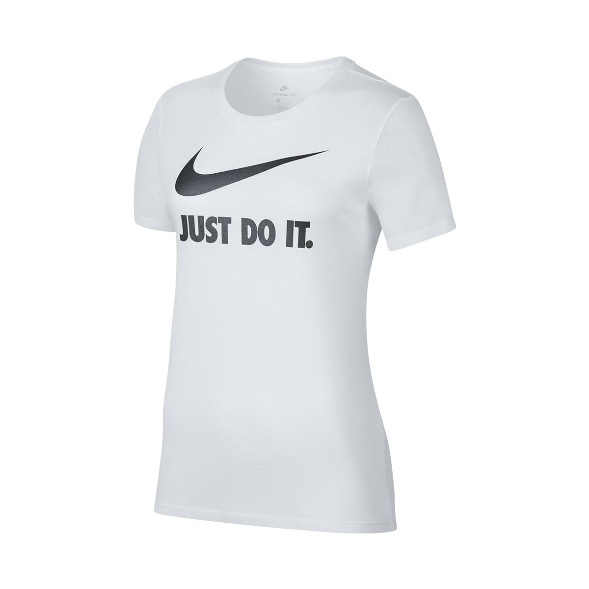 Nike W Nsw Tee Crew Jdi Swsh Hbr Camiseta Manga Corta blanco de mujer lifestyle