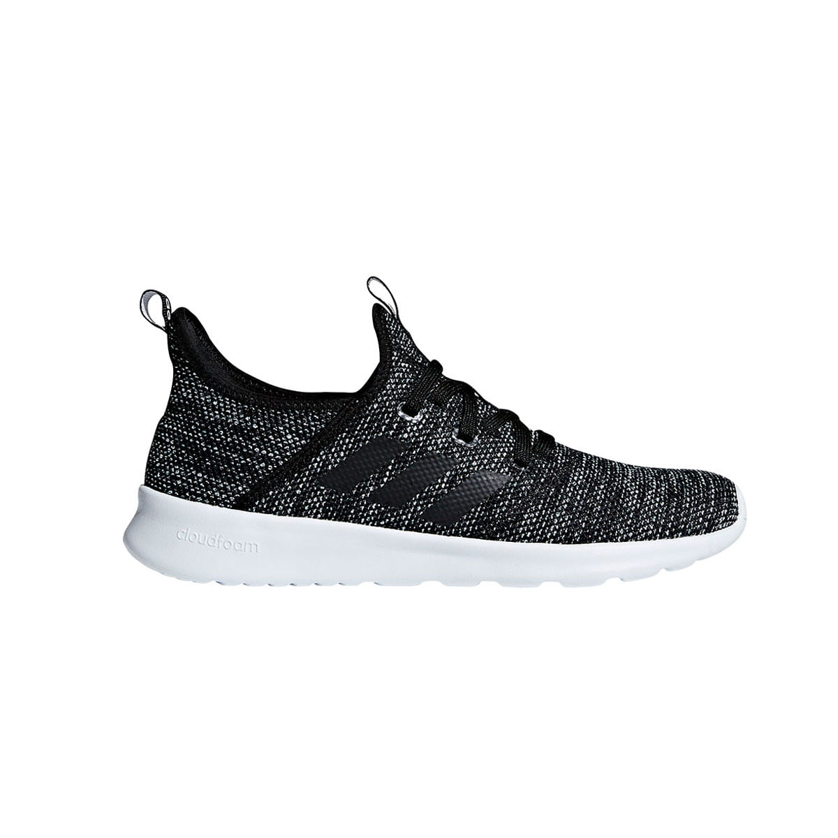 Adidas Cloudfoam Pure Tenis negro de mujer lifestyle