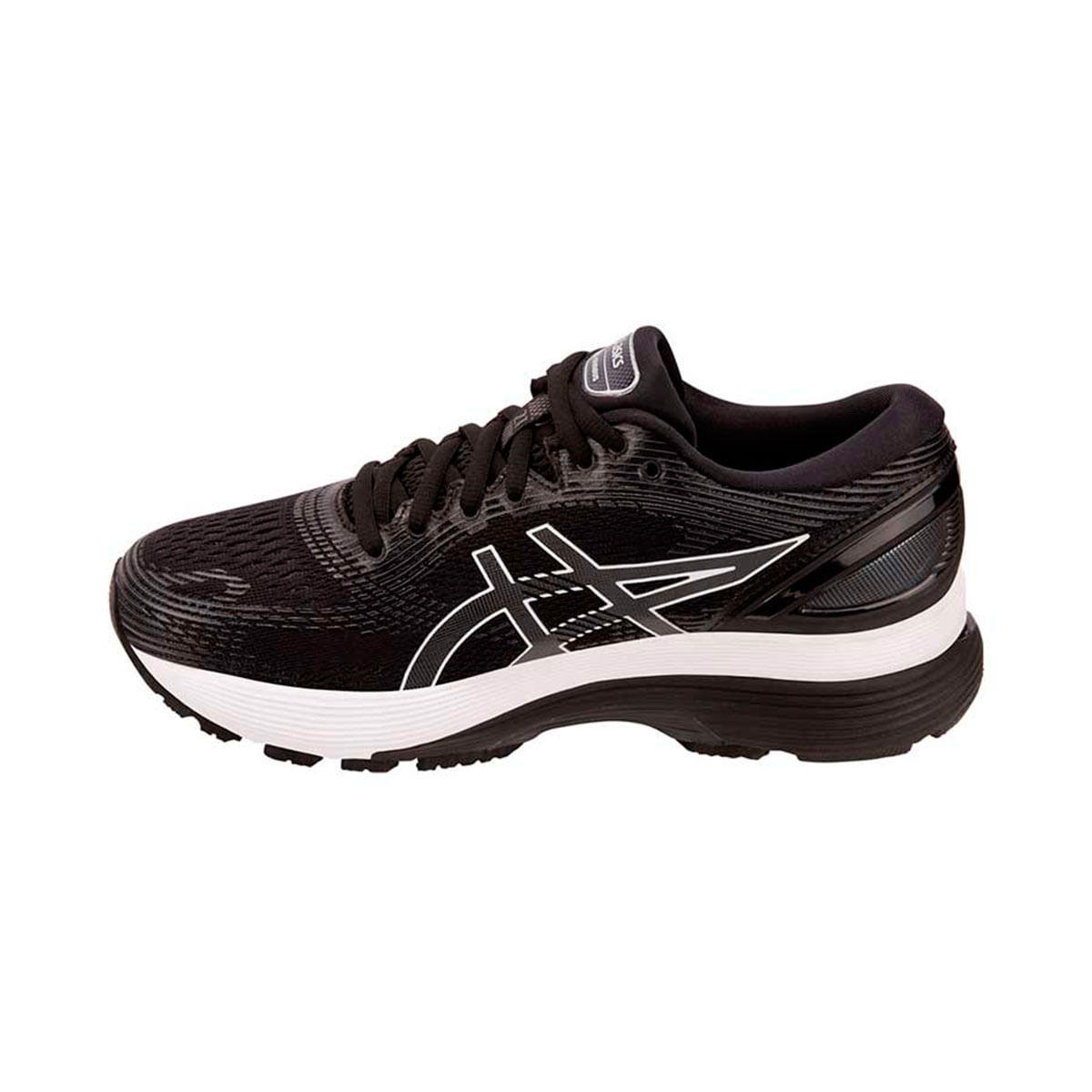 Asics Gel-Nimbus 21 Tenis negro de mujer para correr
