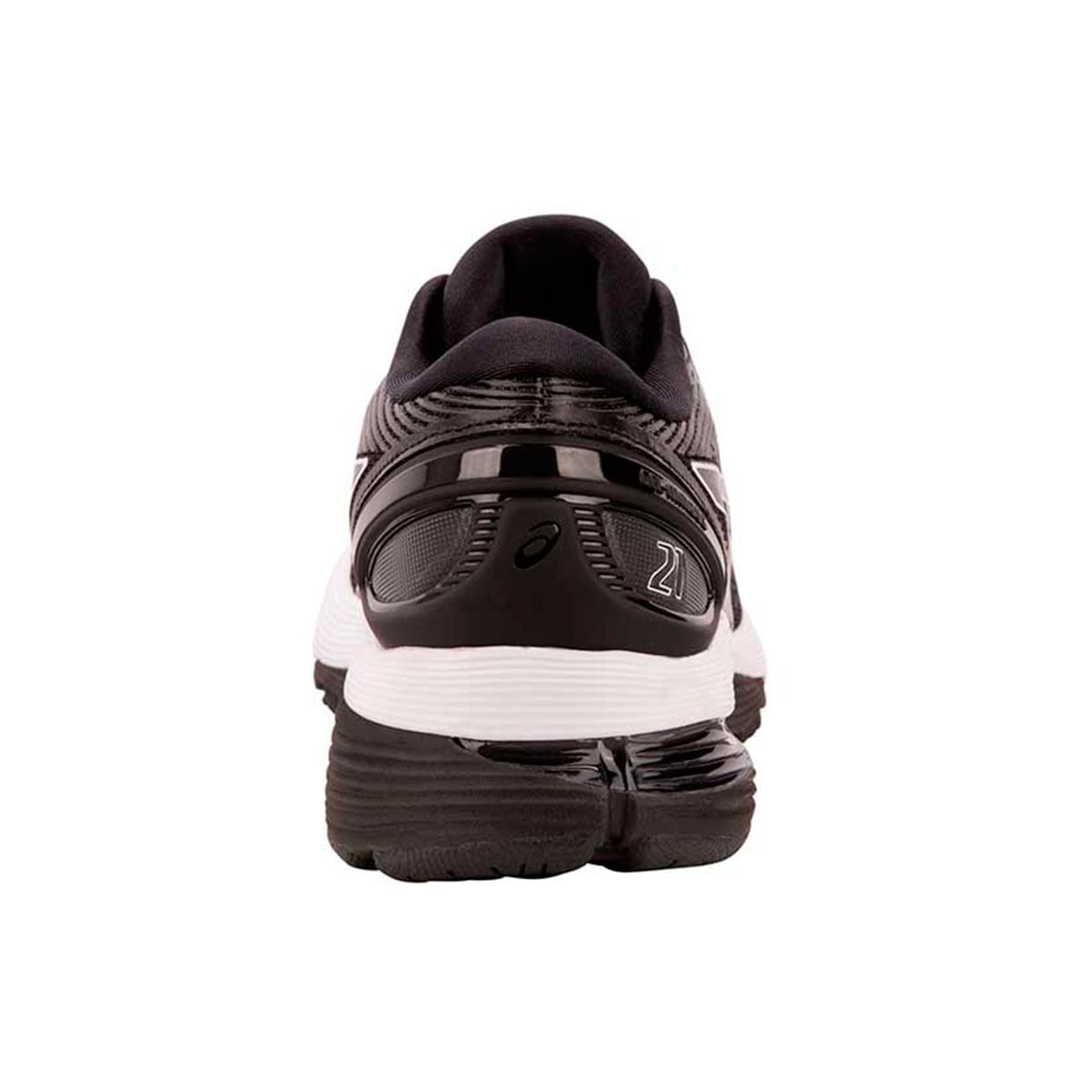 Asics Gel-Nimbus 21 Tenis negro de mujer para correr