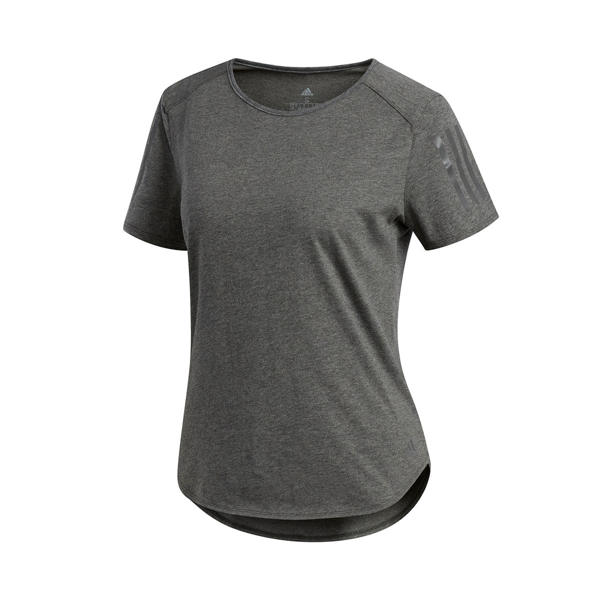 Adidas Response Tee Camiseta Manga Corta gris de mujer para correr