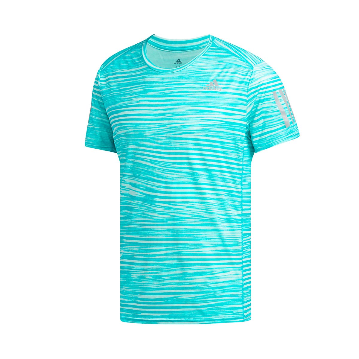 Adidas Response Tee M Camiseta Manga Corta azul de hombre para correr