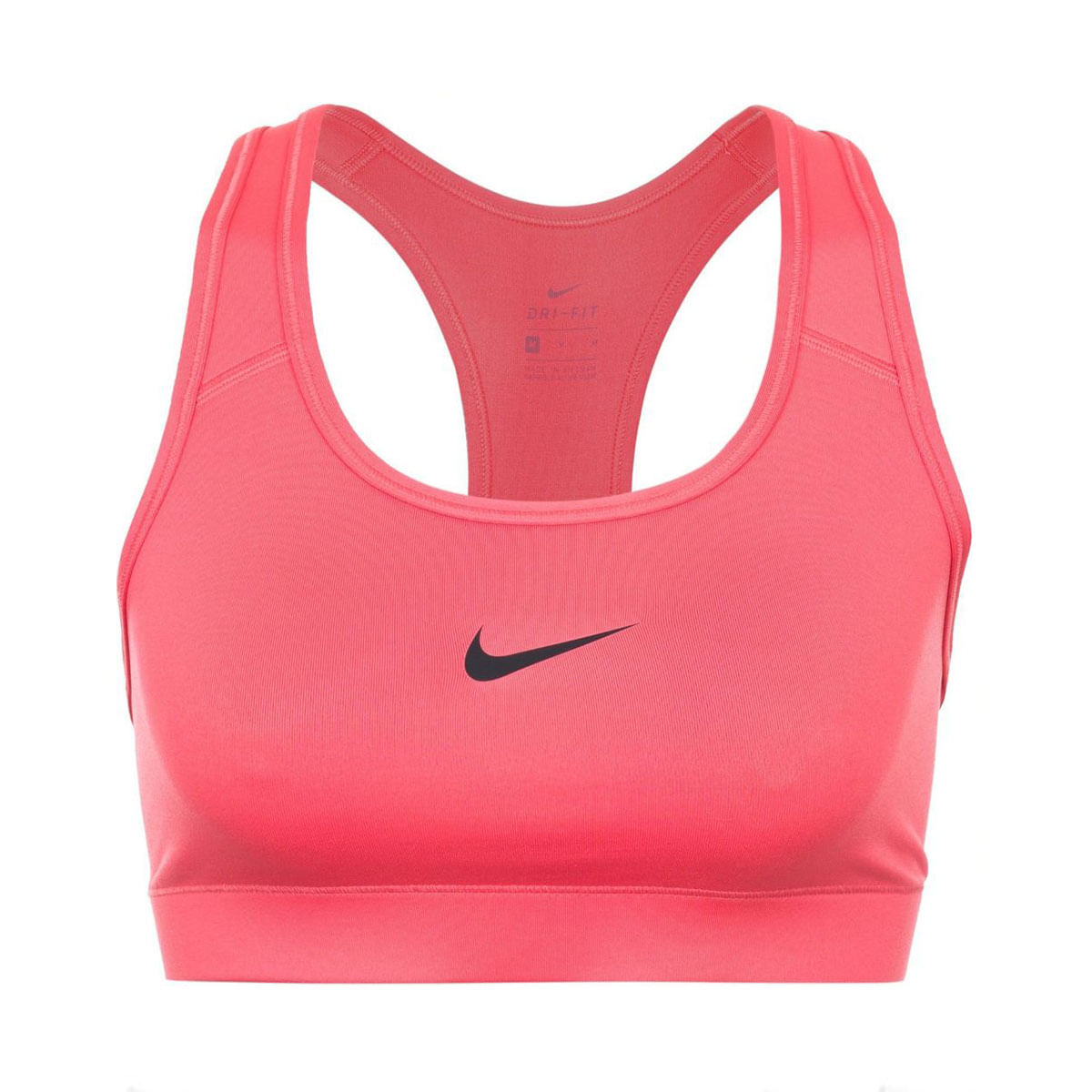 Nike W Nk Victory Compression Bra Top rosado de mujer para entrenamiento