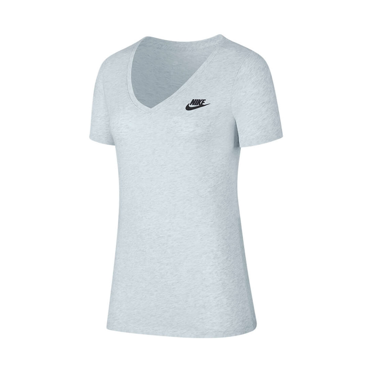Nike W Nsw Tee Vneck Lbr Camiseta Manga Corta blanco de mujer lifestyle