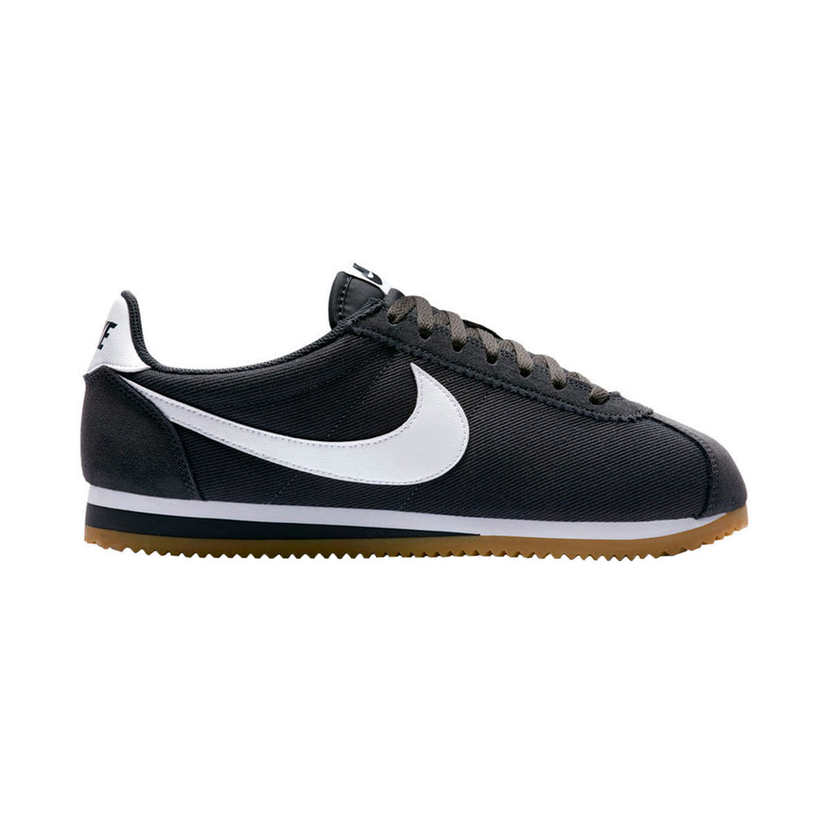 Nike Classic Cortez Nylon Tenis gris de hombre lifestyle