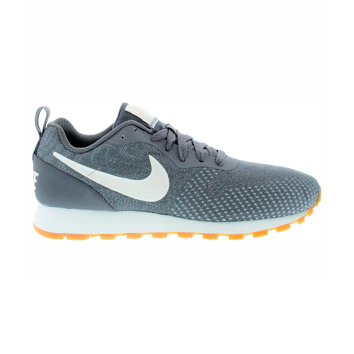 Nike Wmns Nike Md Runner 2 Eng Mesh_Zapatilla Tenis gris de mujer lifestyle