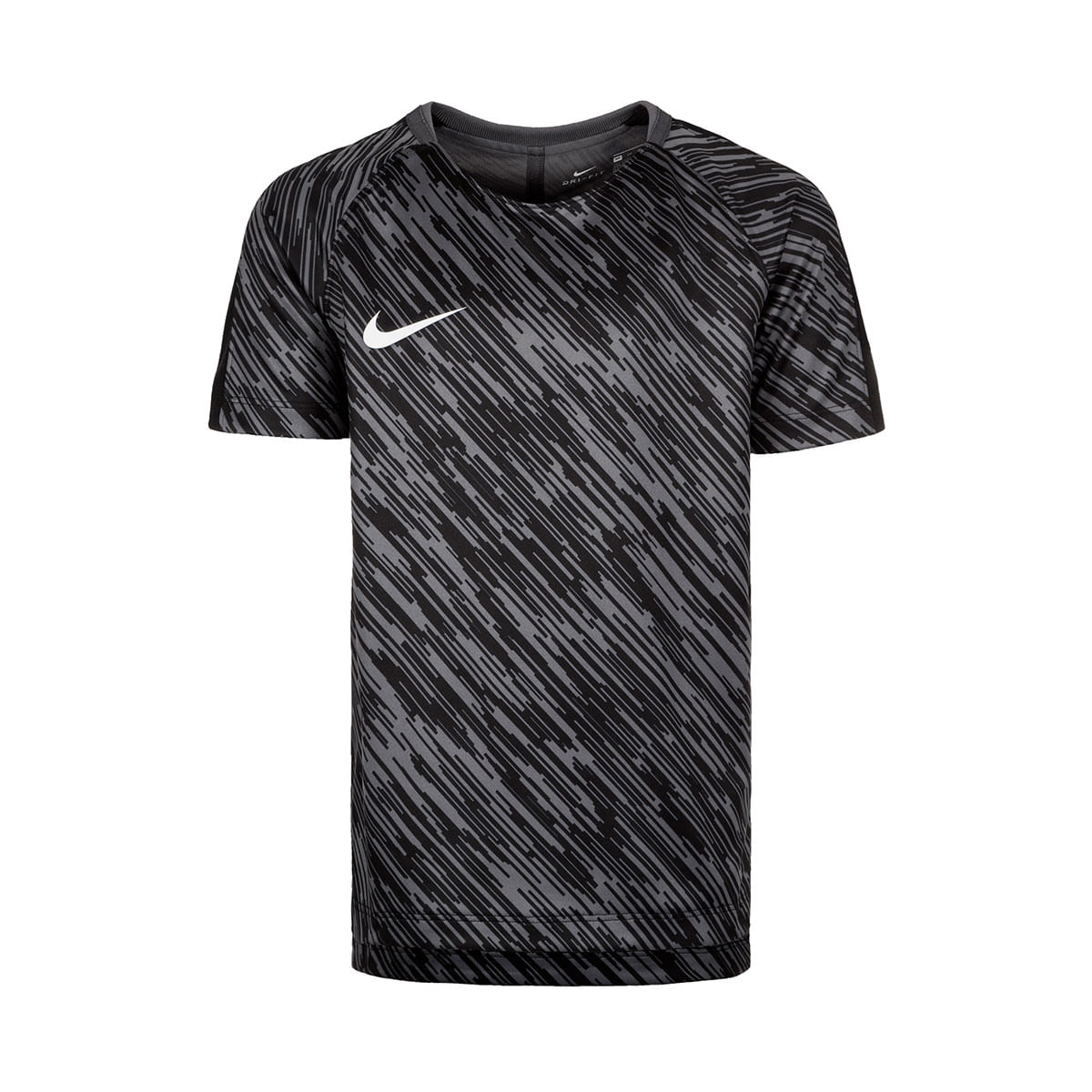 Nike B Nk Dry Sqd Top Ss Gx Camiseta Manga Corta gris de niño para futbol