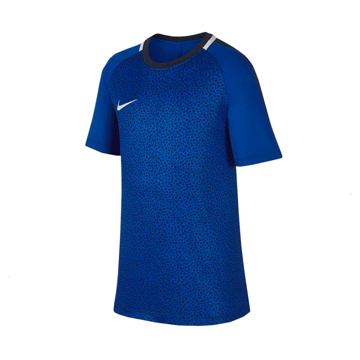 Nike B Nk Dry Acdmy Top Ss Gx2 Camiseta Manga Corta azul de niño para futbol