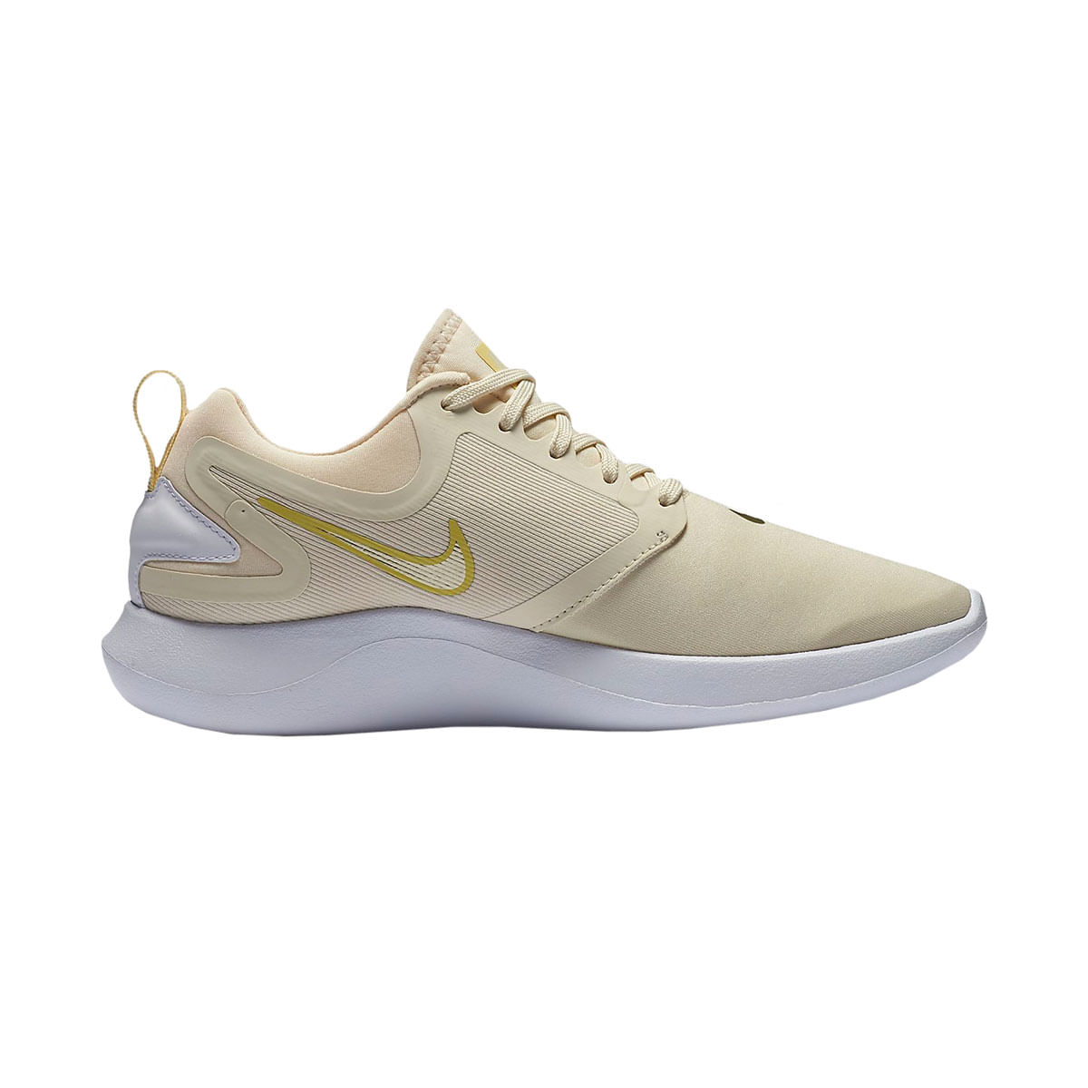 Nike Wmns Nike Lunarsolo Tenis beige de mujer para correr