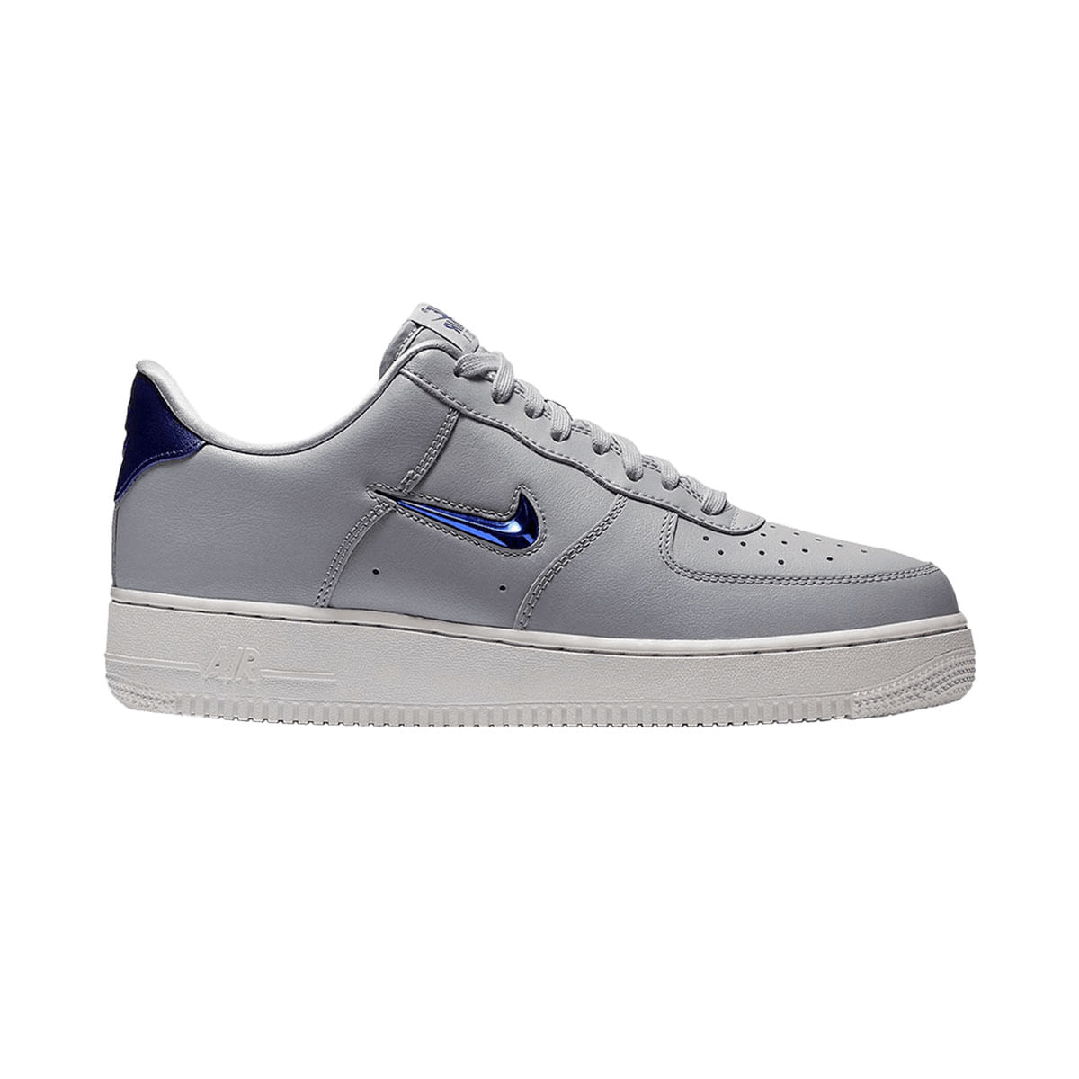Nike Air Force 1 "07 Lv8 Lthr Tenis gris de hombre lifestyle