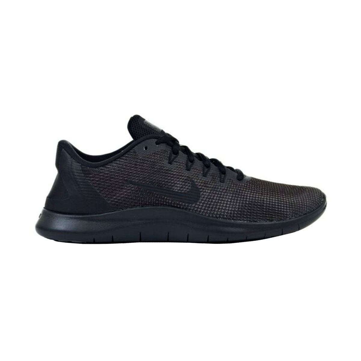 Nike Flex 2018 Rn Tenis negro de hombre para correr