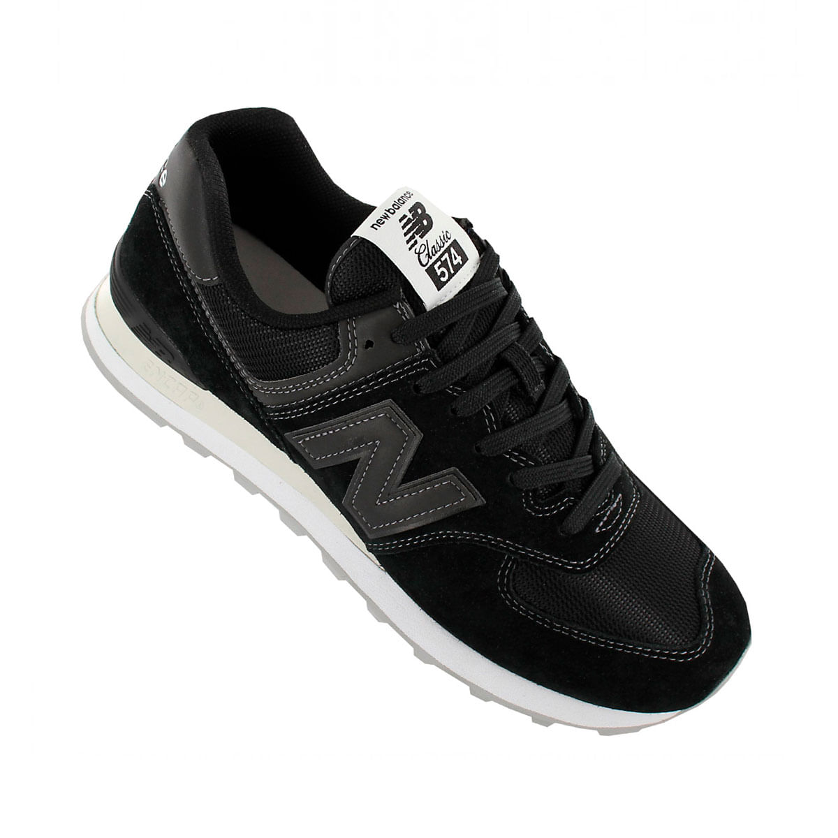 New Balance Zapatilla De Hombre Ml574Eta Tenis negro de hombre lifestyle