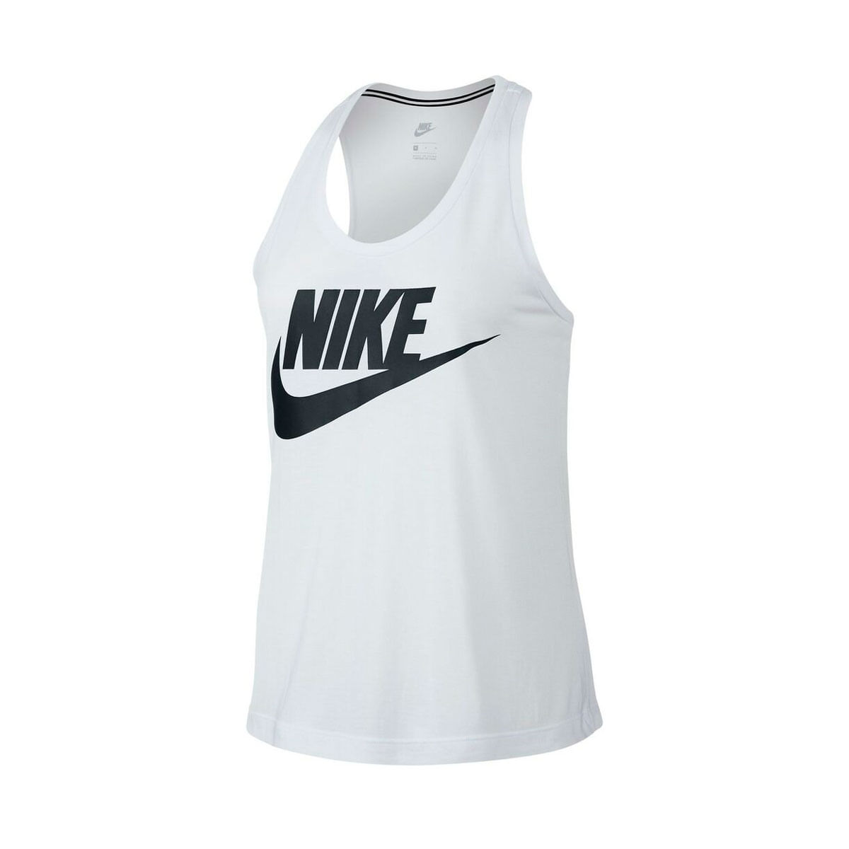 Nike W Nsw Essntl Tank Hbr Camiseta Manga Sisa blanco de mujer lifestyle