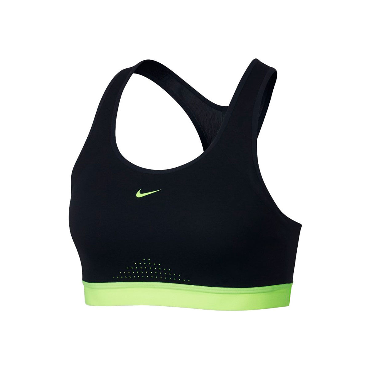 Nike Motion Adapt Bra Top negro de mujer para entrenamiento