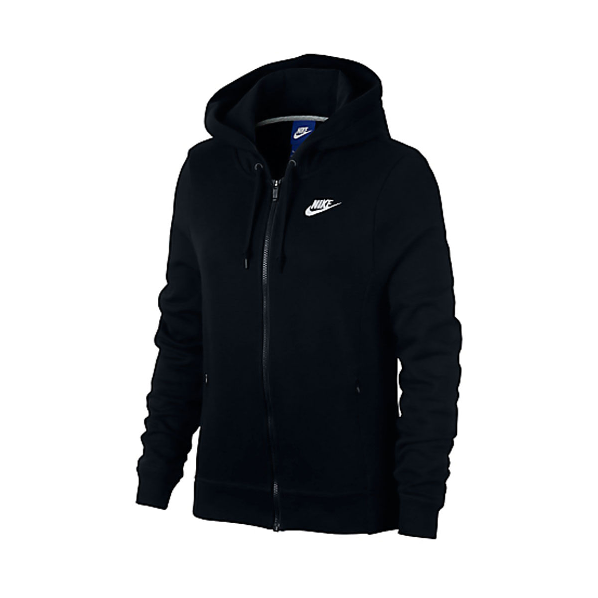 Nike W Nsw Hoodie Fz Ft Chaqueta negro de mujer lifestyle