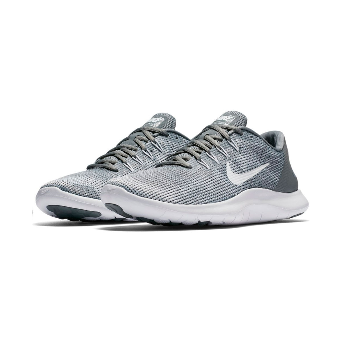 Nike Flex 2018 Rn Tenis gris de hombre para correr