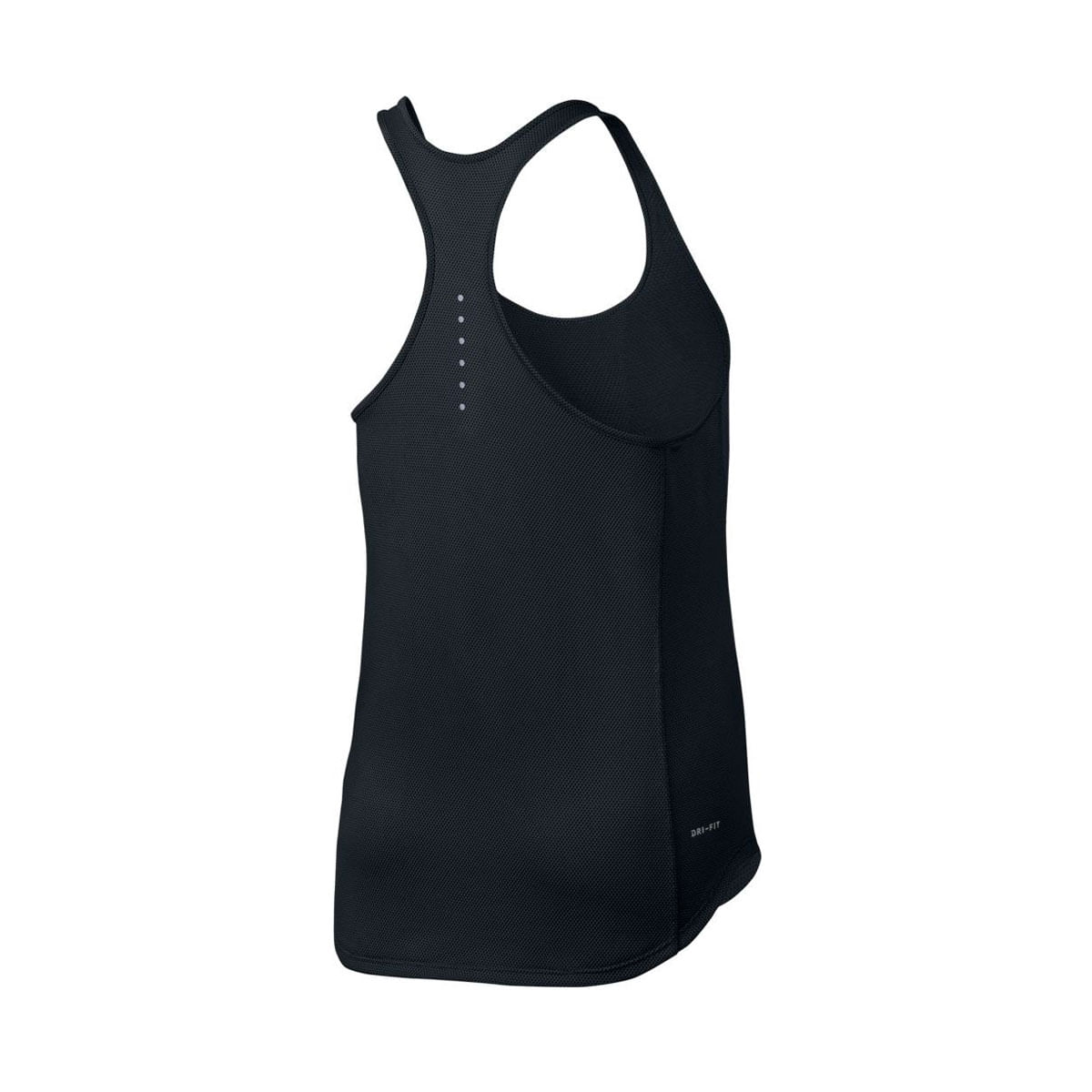 Nike W Nk Znl Cl Relay Tank Camiseta Manga Sisa negro de mujer para correr