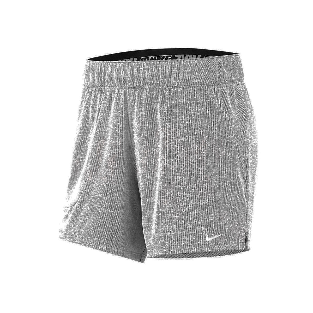 Nike W Nk Dry Short Attk Vnr Sp19 Pantaloneta gris de mujer para entrenamiento