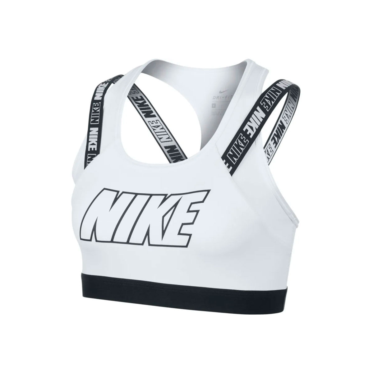 Nike Vcty Comp Hbr Bra Top blanco de mujer para entrenamiento